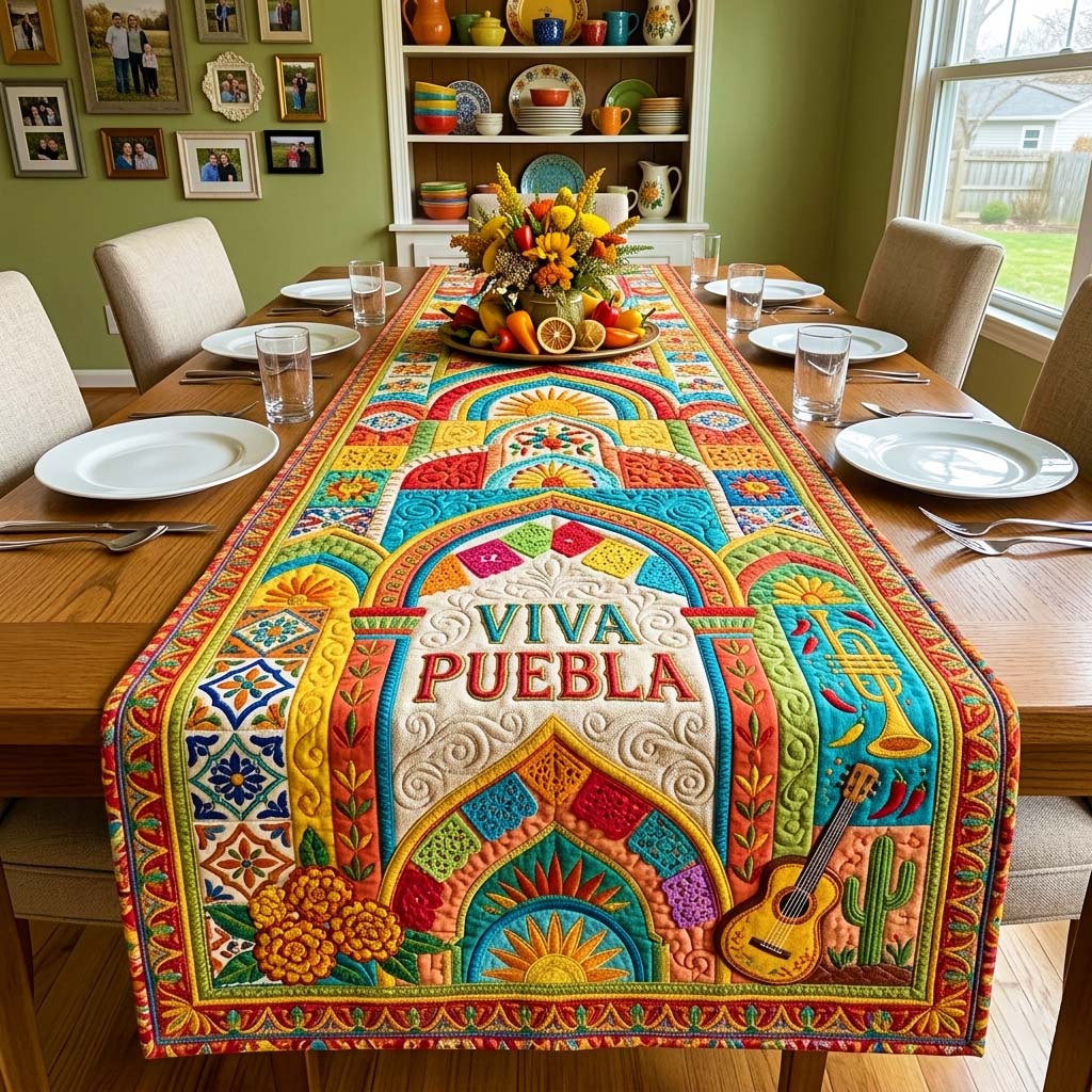 Cinco de Mayo Quilted Table Runner GFTOQM4387