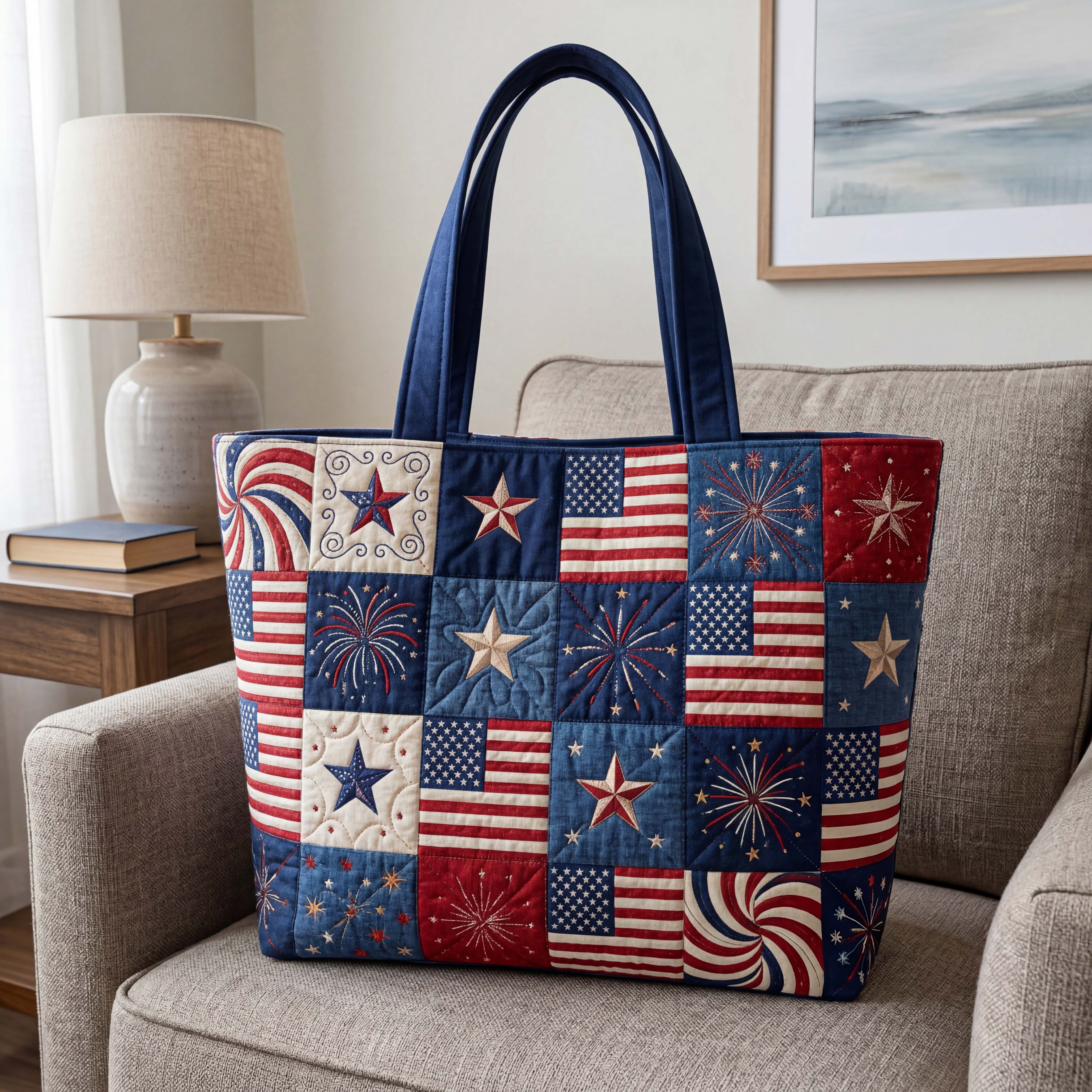 Liberty Spark Quilted Tote Bag GFTOQM5079