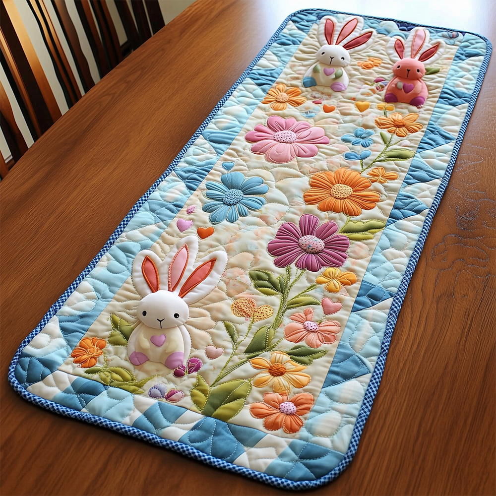 Easter Bunny Quilted Table Runner GFTOTL2271