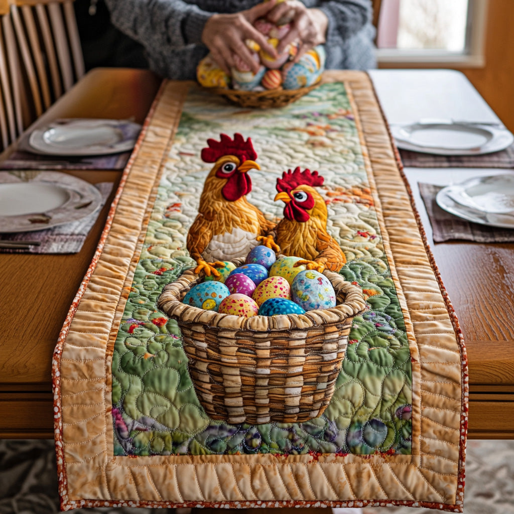 Easter Chicks Quilted Table Runner GFTOTL2737