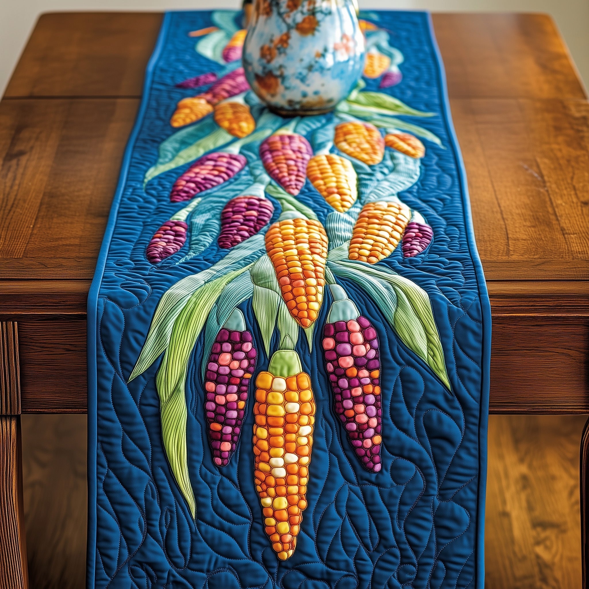 Cornfield Blessings Quilted Table Runner GFTOTL3099