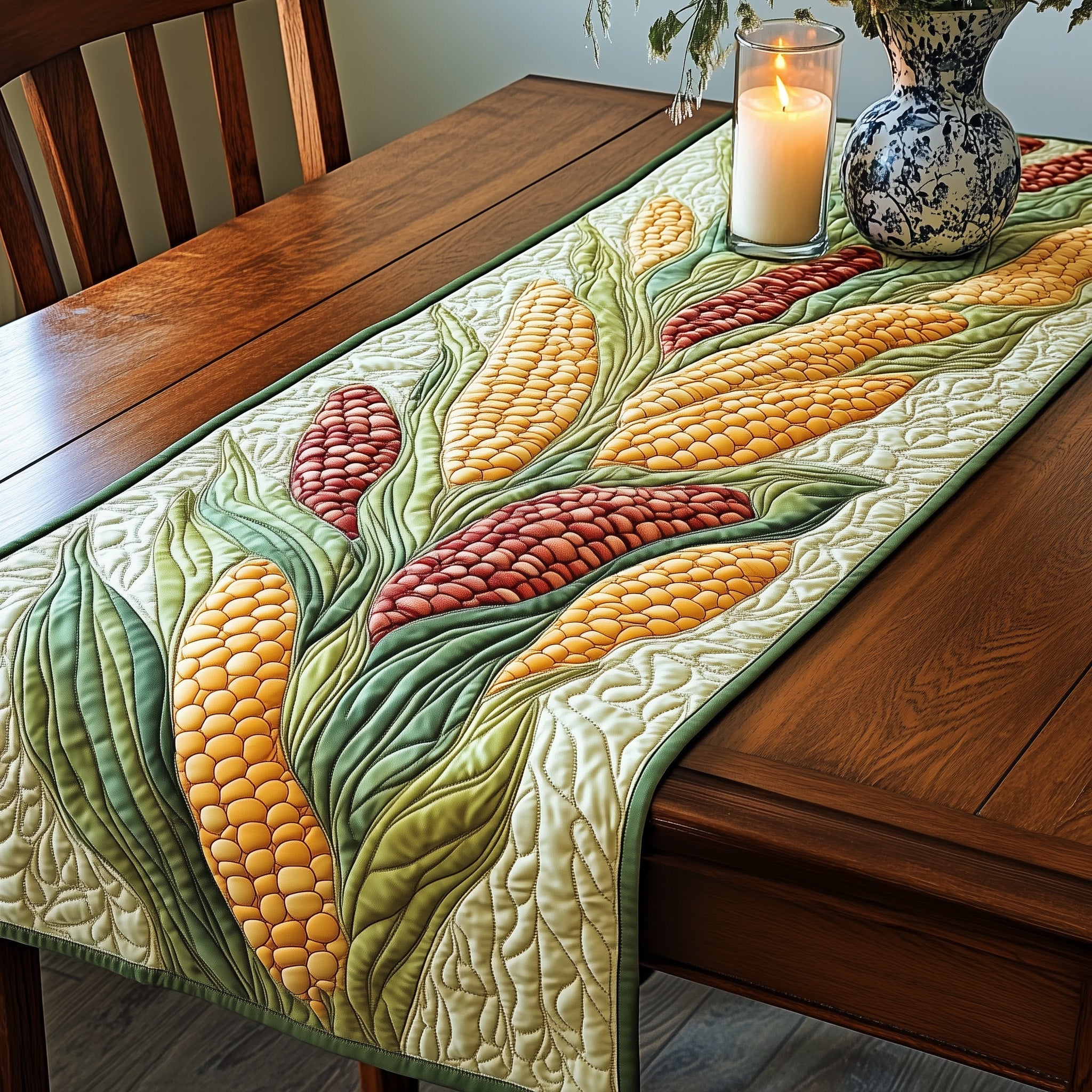 Cornfield Blessings Quilted Table Runner GFTOTL3102