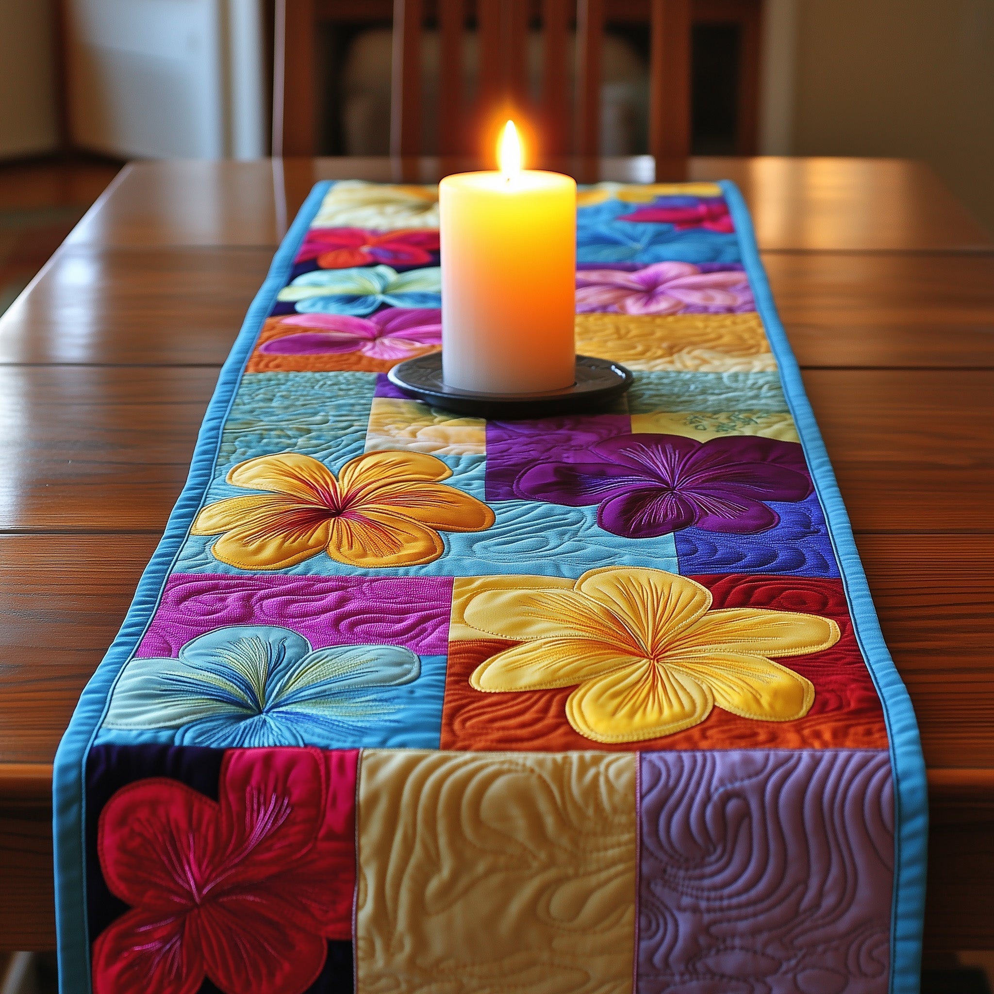 Aloha Petals Quilted Table Runner GFTOTL3195