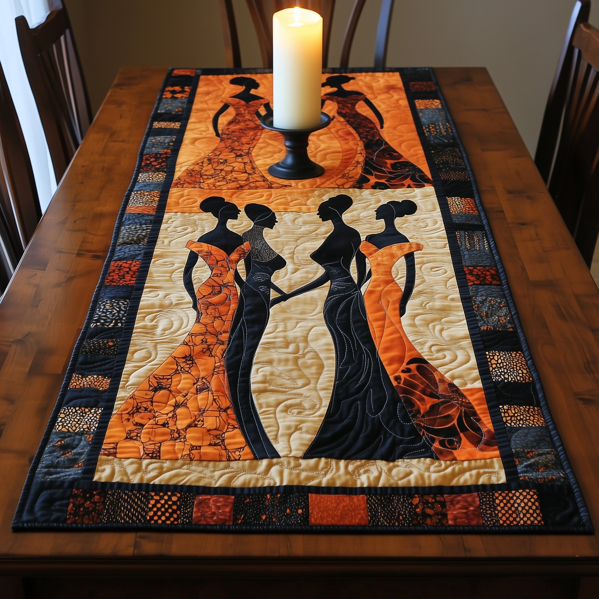 Rooted Queens Quilted Table Runner GFTOTL3453