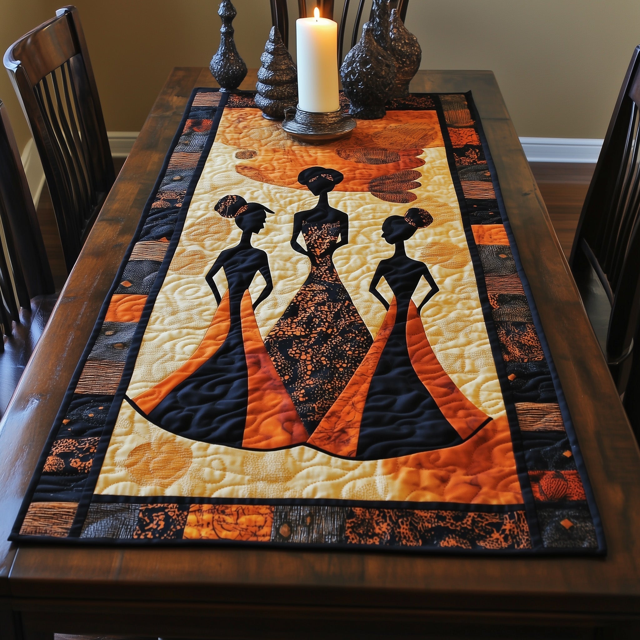 Rooted Queens Quilted Table Runner GFTOTL3455