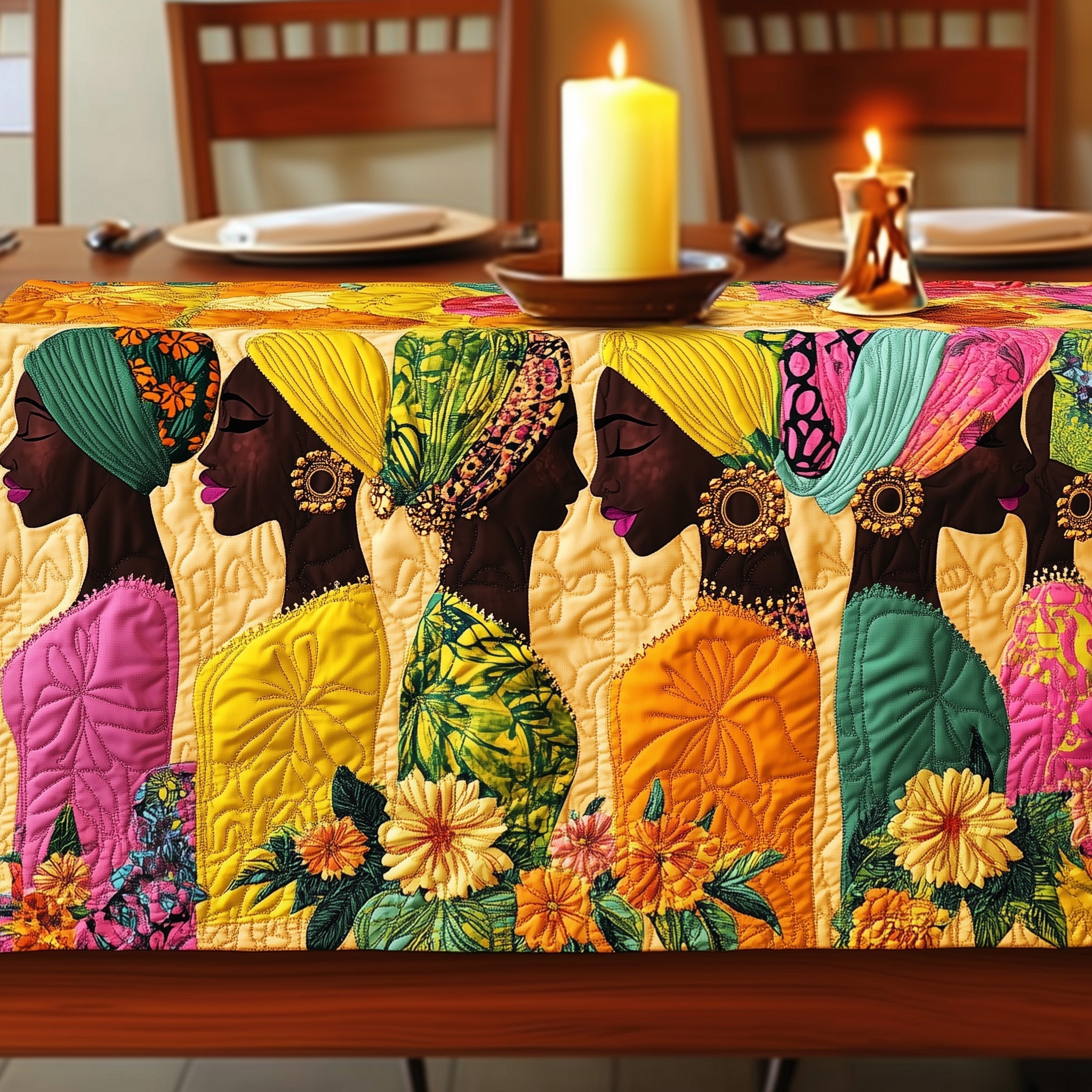 Imani Grace Quilted Table Runner GFTOTL3473