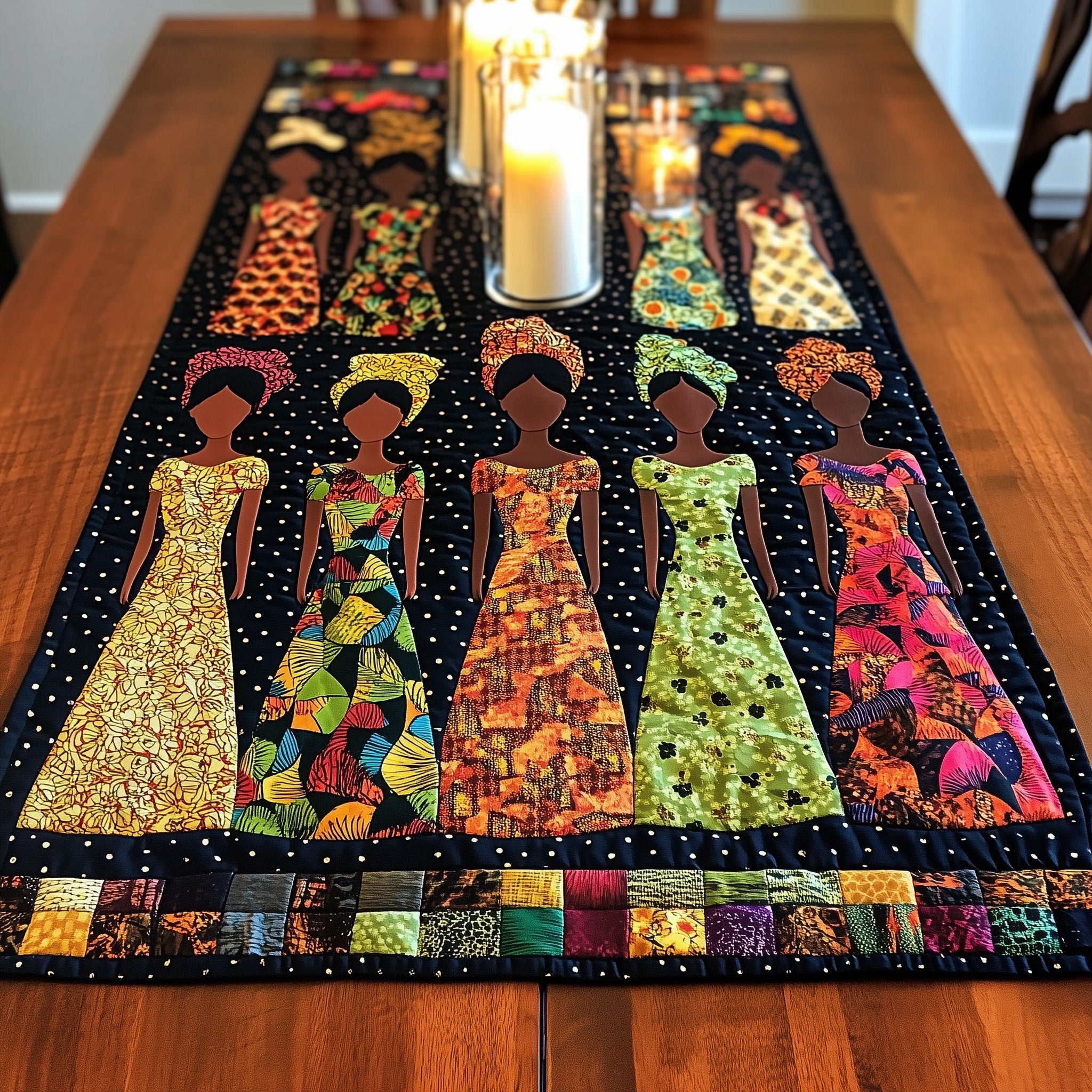 Ankara Women Quilted Table Runner GFTOTL3561