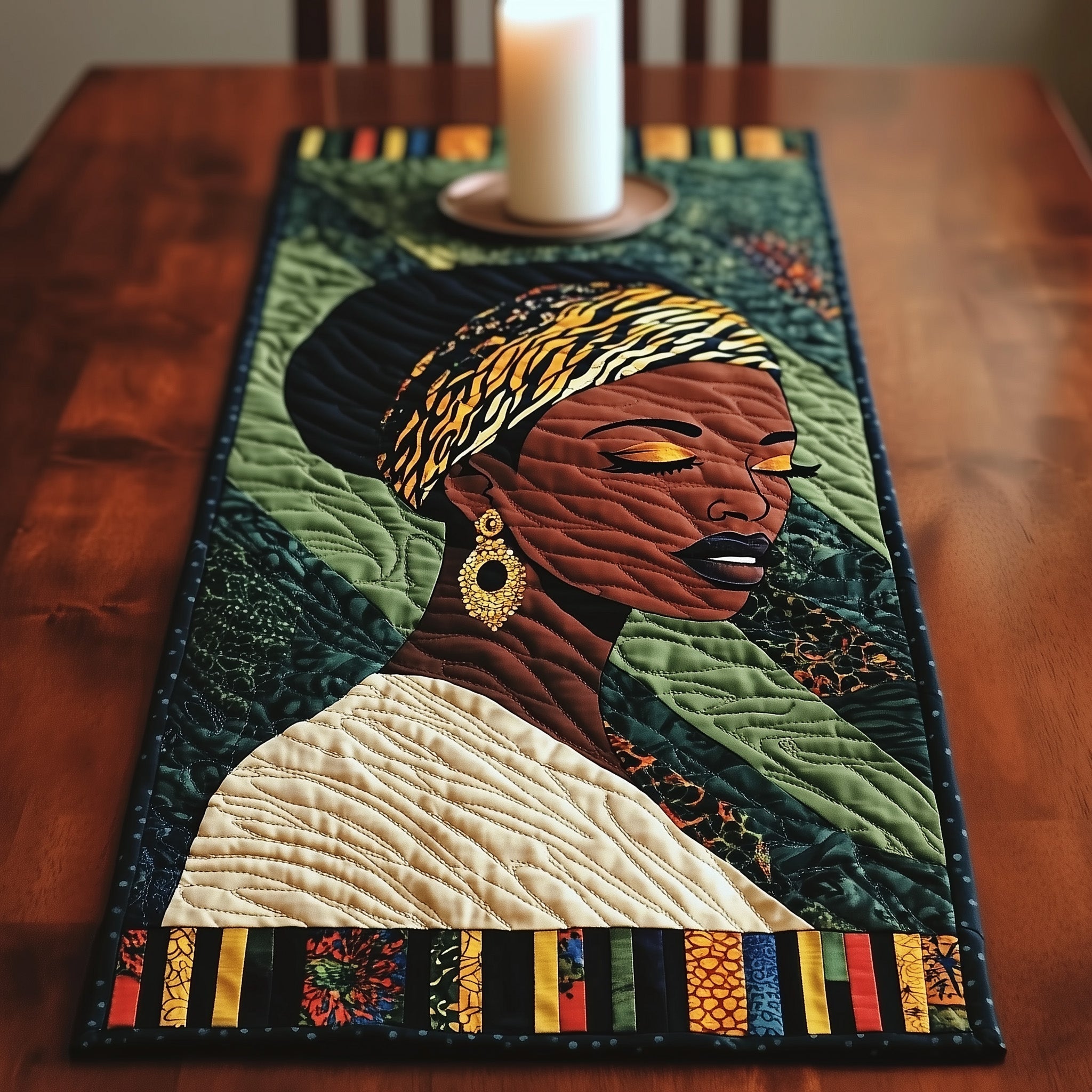 Queens of the Soil Quilted Table Runner GFTOTL3565