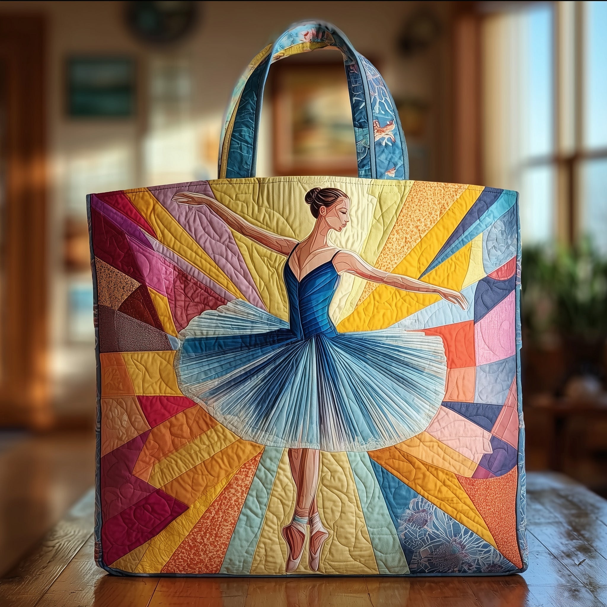 Ballet Queen Quilted Tote Bag GFTOTL4038