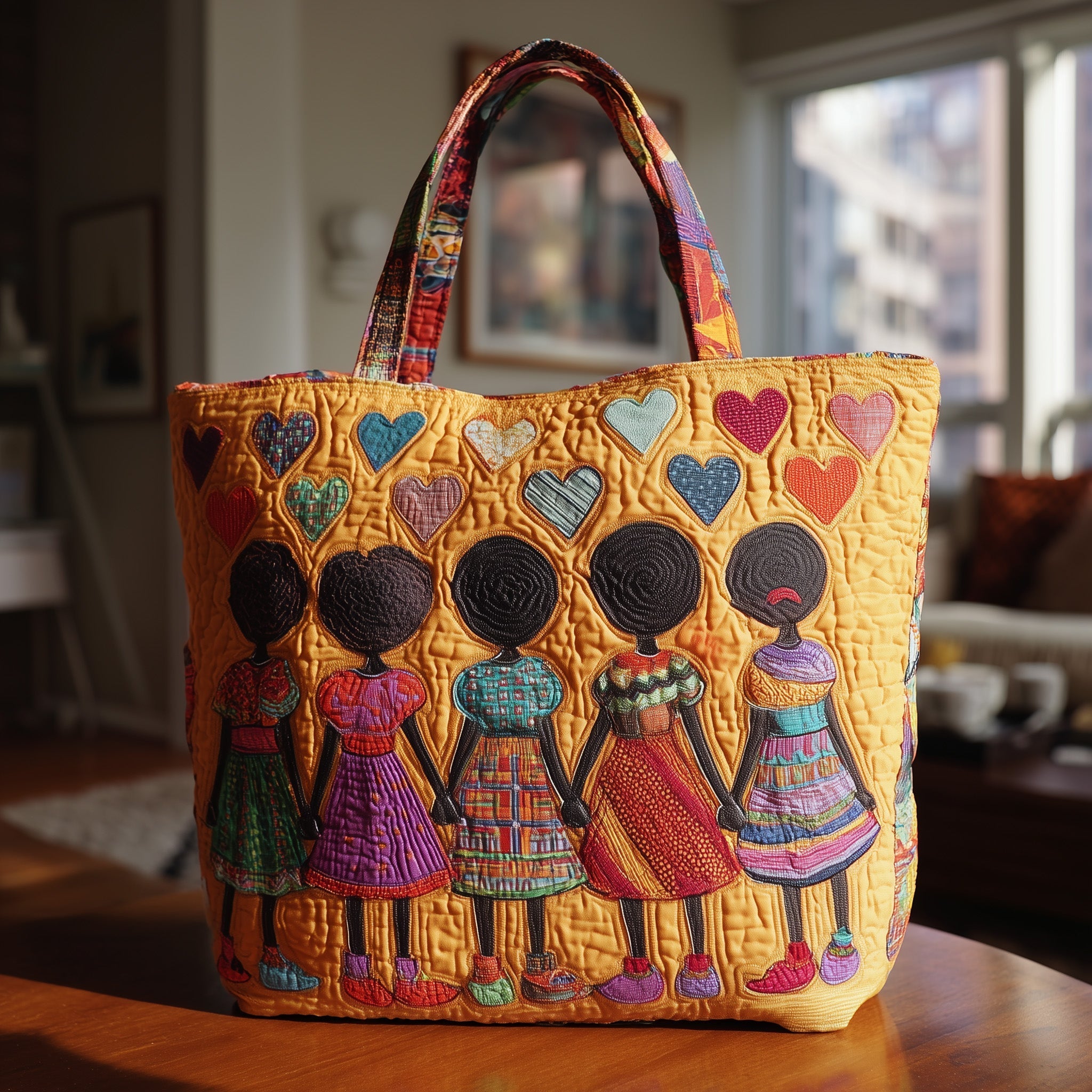 Young Future Quilted Tote Bag GFTOTL4070