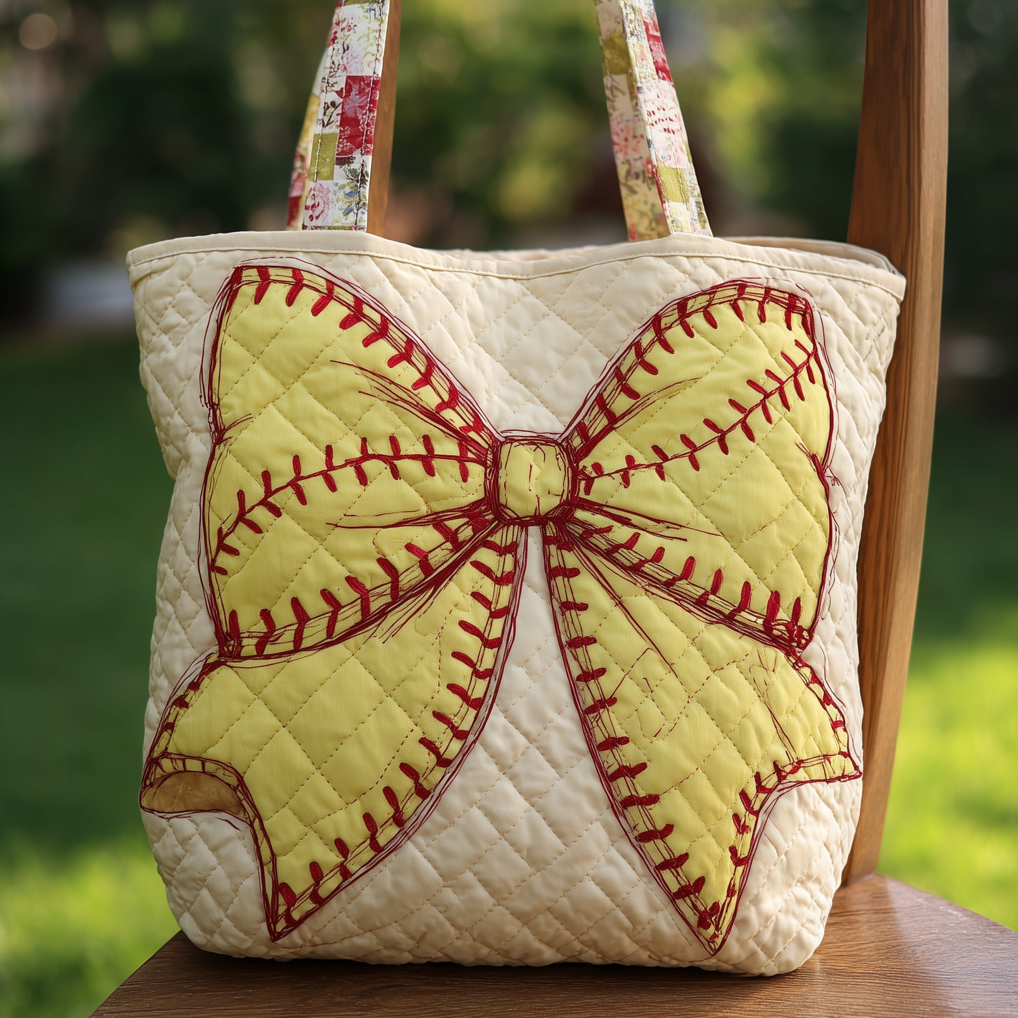 Softball Quilted Tote Bag GFTOTL4280