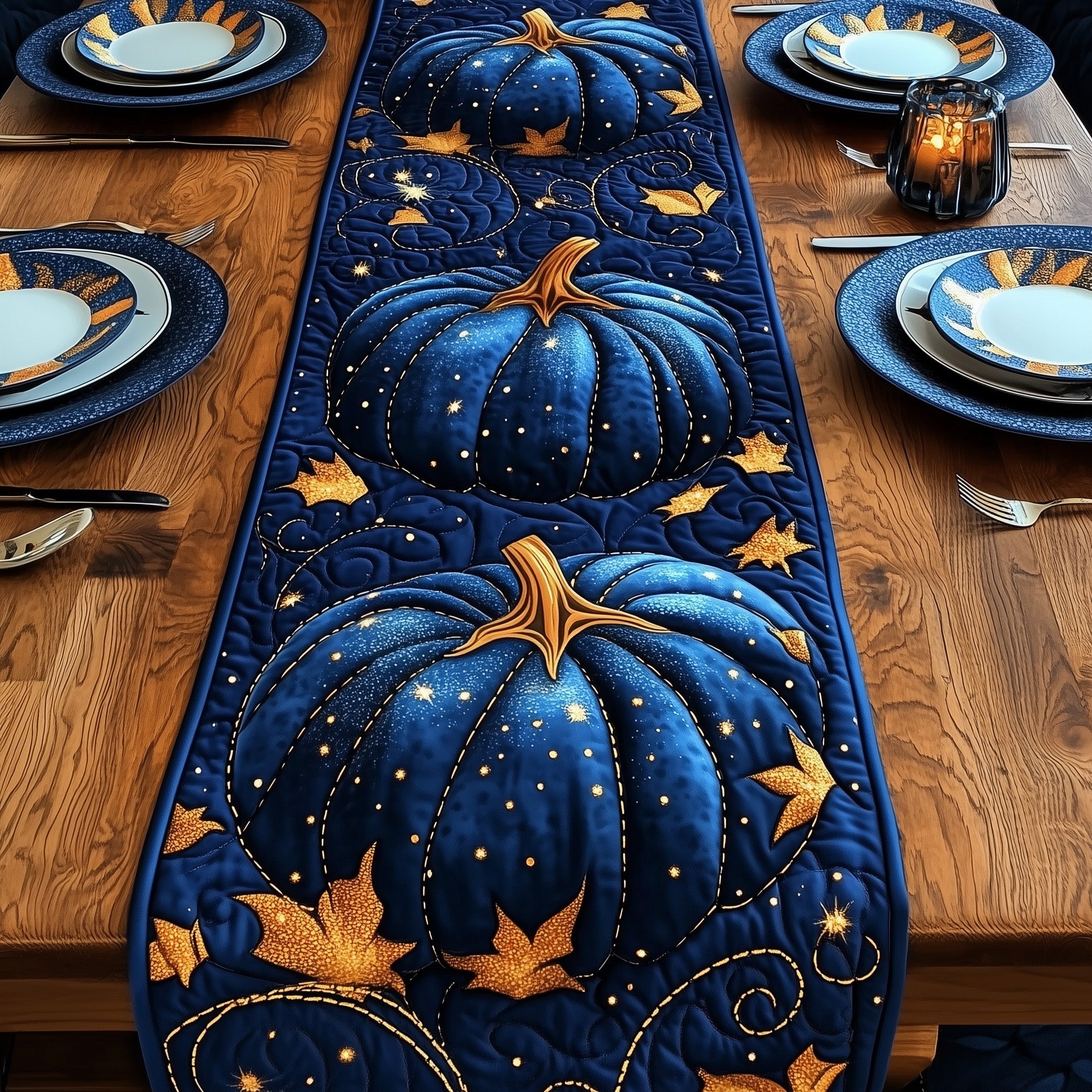 Pumpkin Patch Quilted Table Runner GFTOTL4647