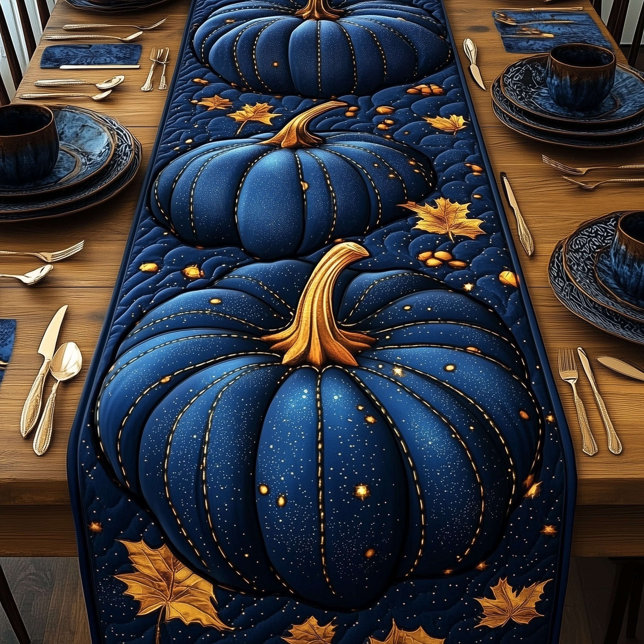 Pumpkin Patch Quilted Table Runner GFTOTL4648