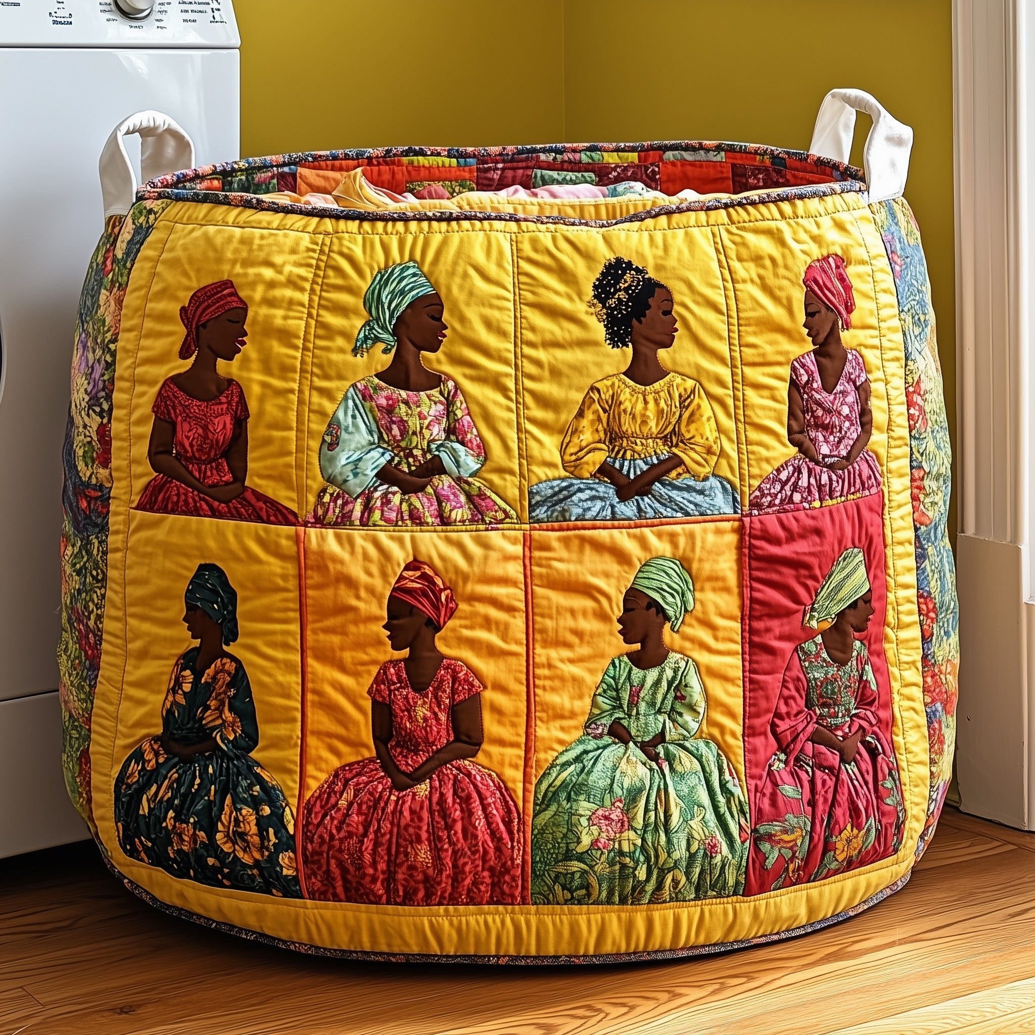 Soulbound Roots Quilted Laundry Basket GFTOTL4711