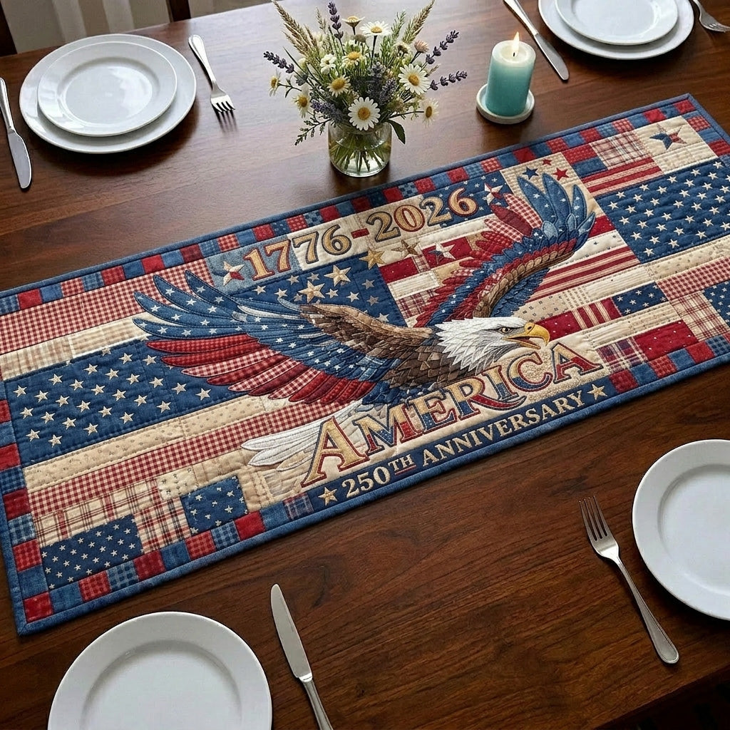 Heritage Country Pride Quilted Table Runner GFTOTL5445