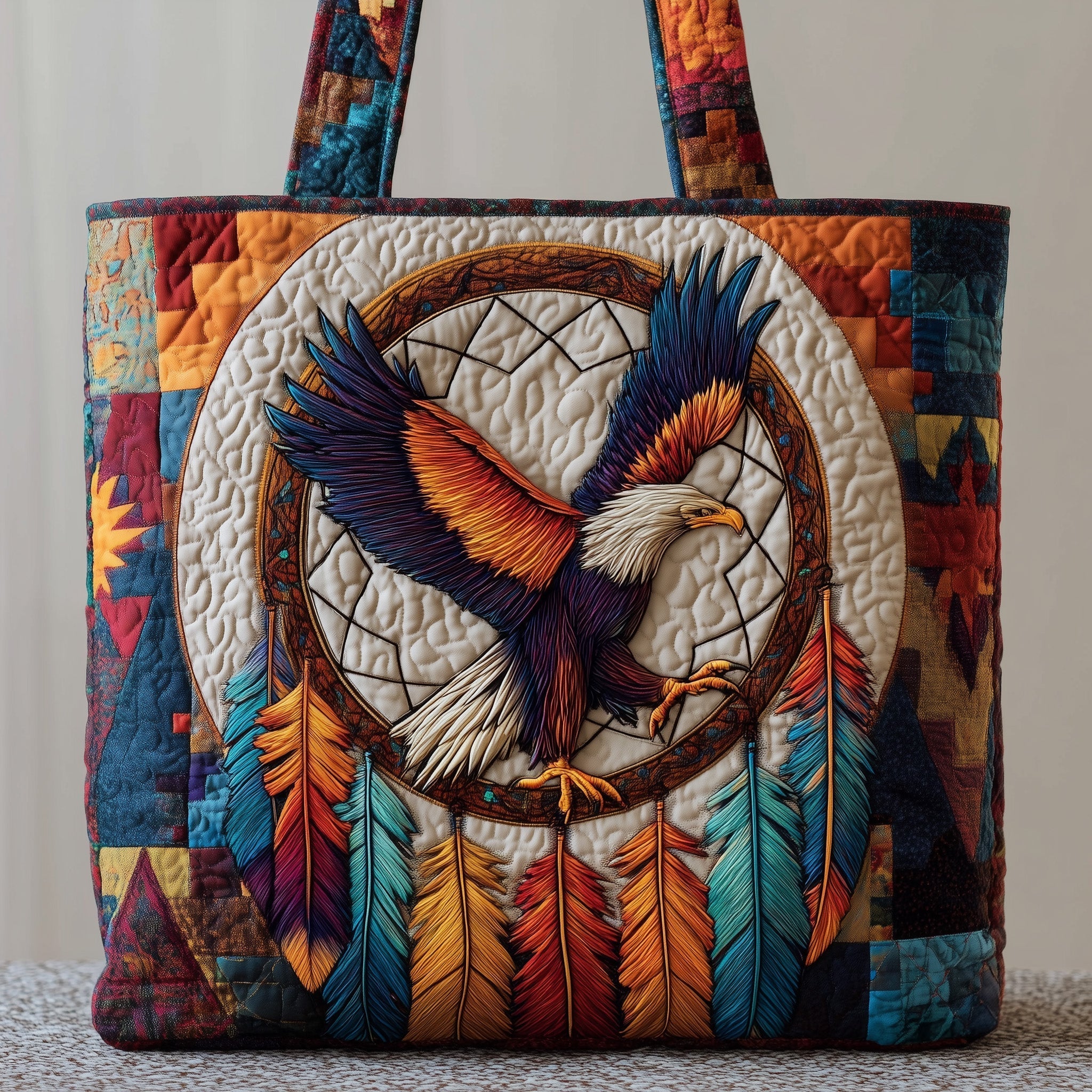 Sky Guardian Quilted Tote Bag GFTOTP10080