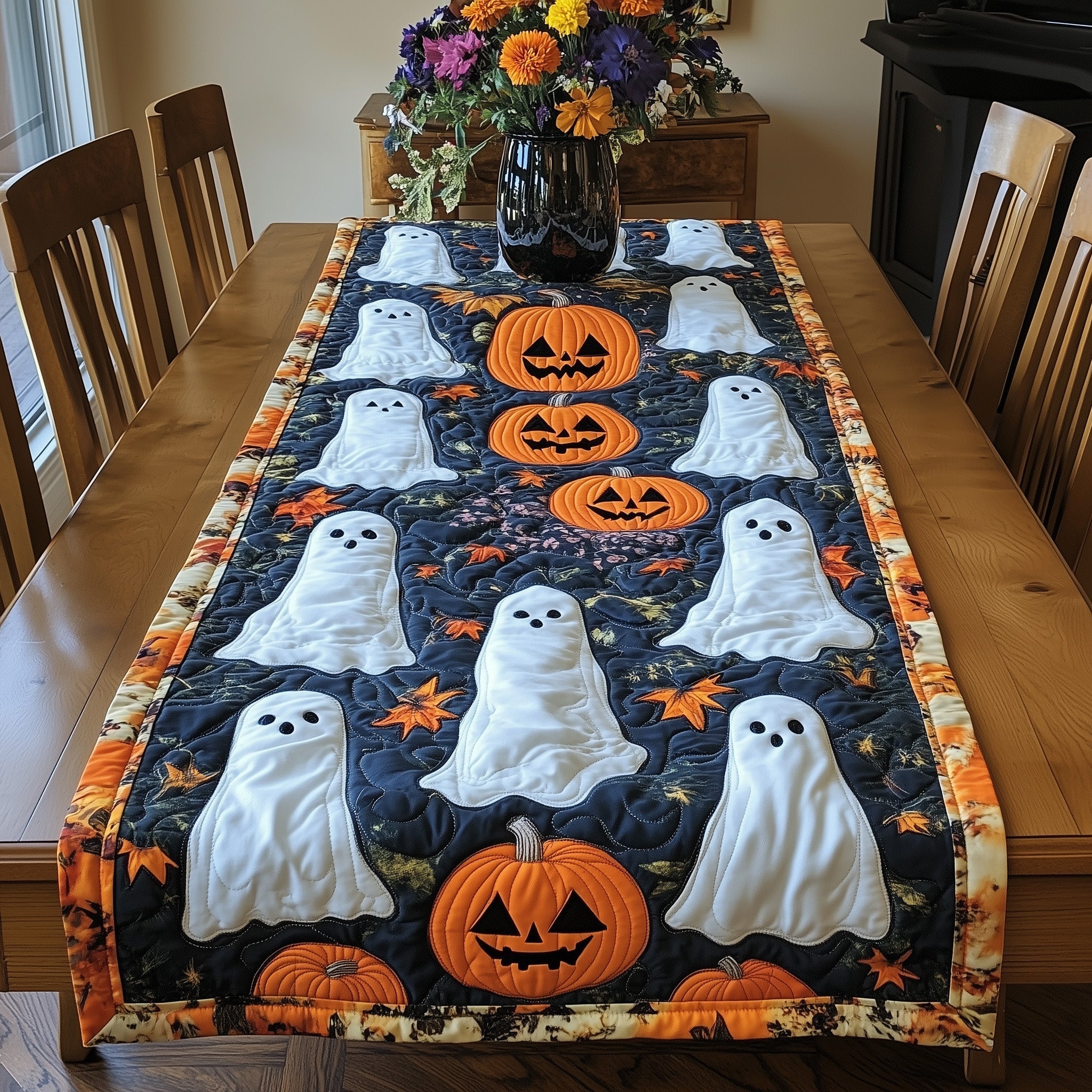 Trick or Treat Quilted Table Runner GFTOTP11771