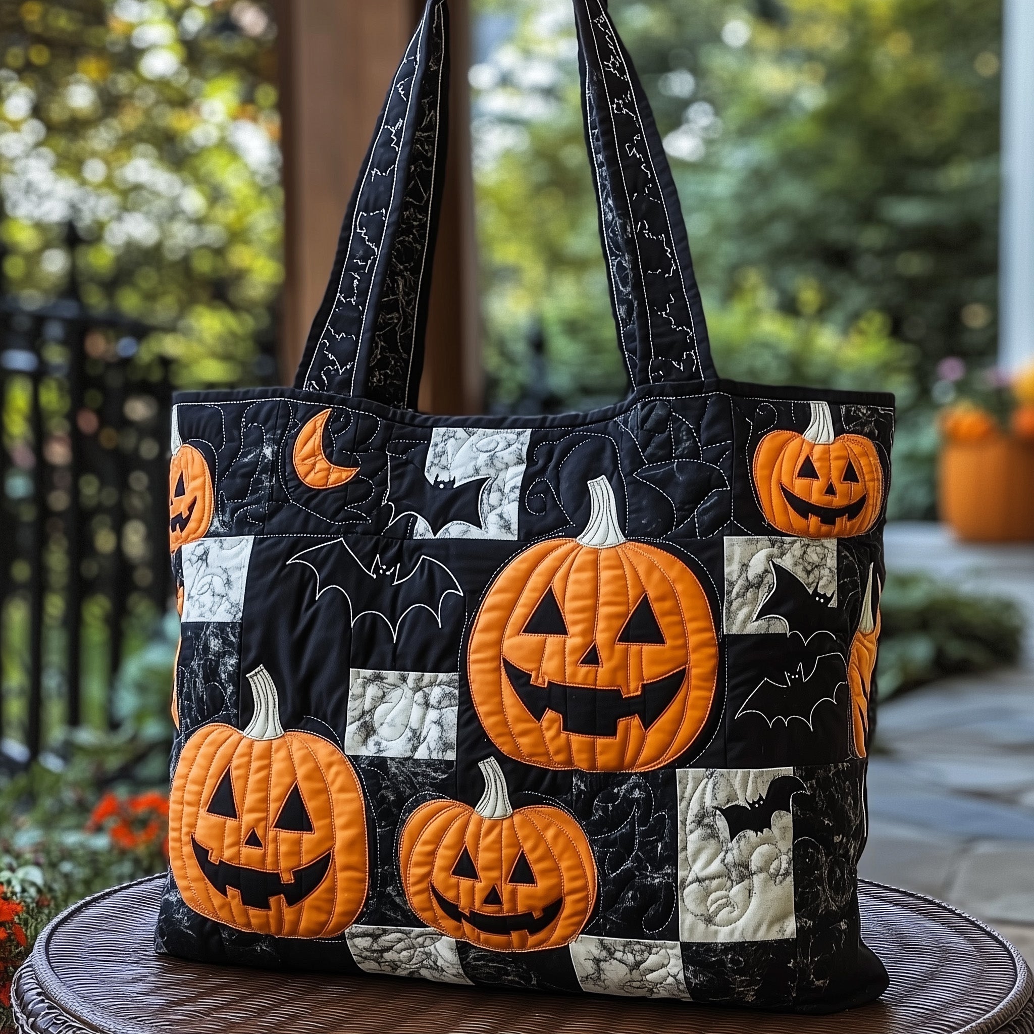 Halloween Magic Quilted Tote Bag GFTOTP11809