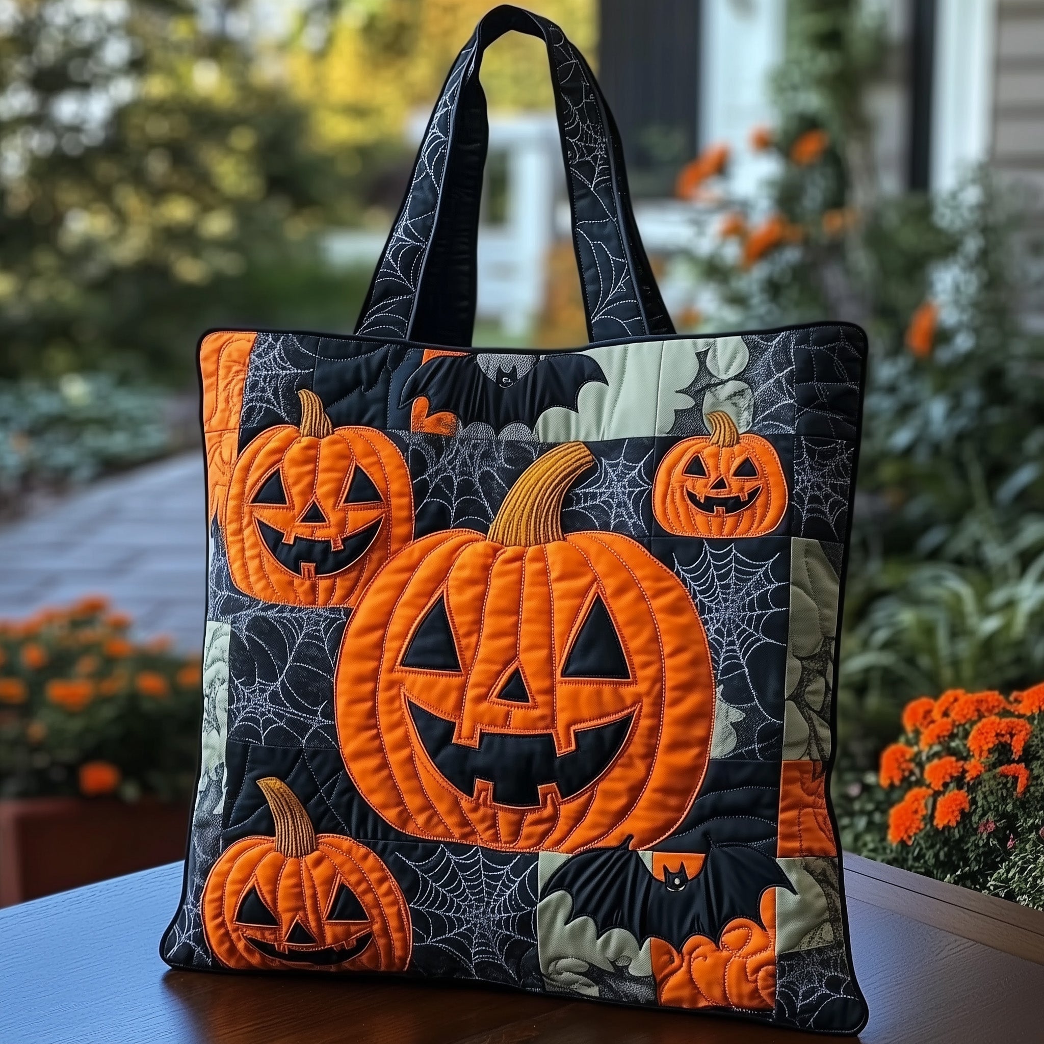 Halloween Magic Quilted Tote Bag GFTOTP11810