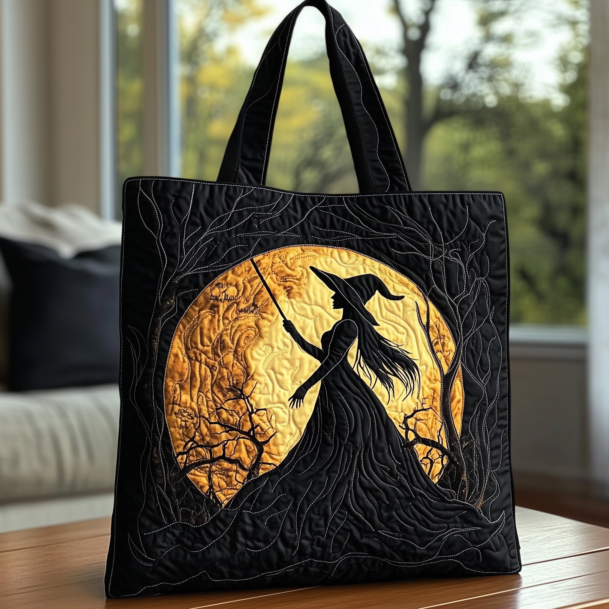 Halloween Magic Quilted Tote Bag GFTOTP11813