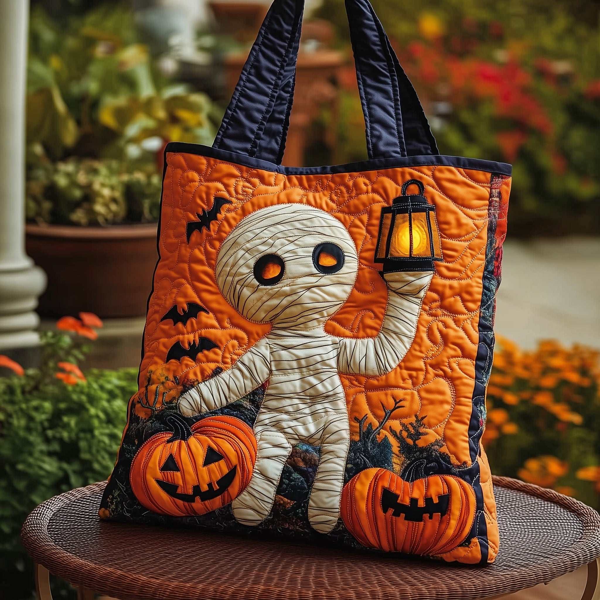 Halloween Magic Quilted Tote Bag GFTOTP11814