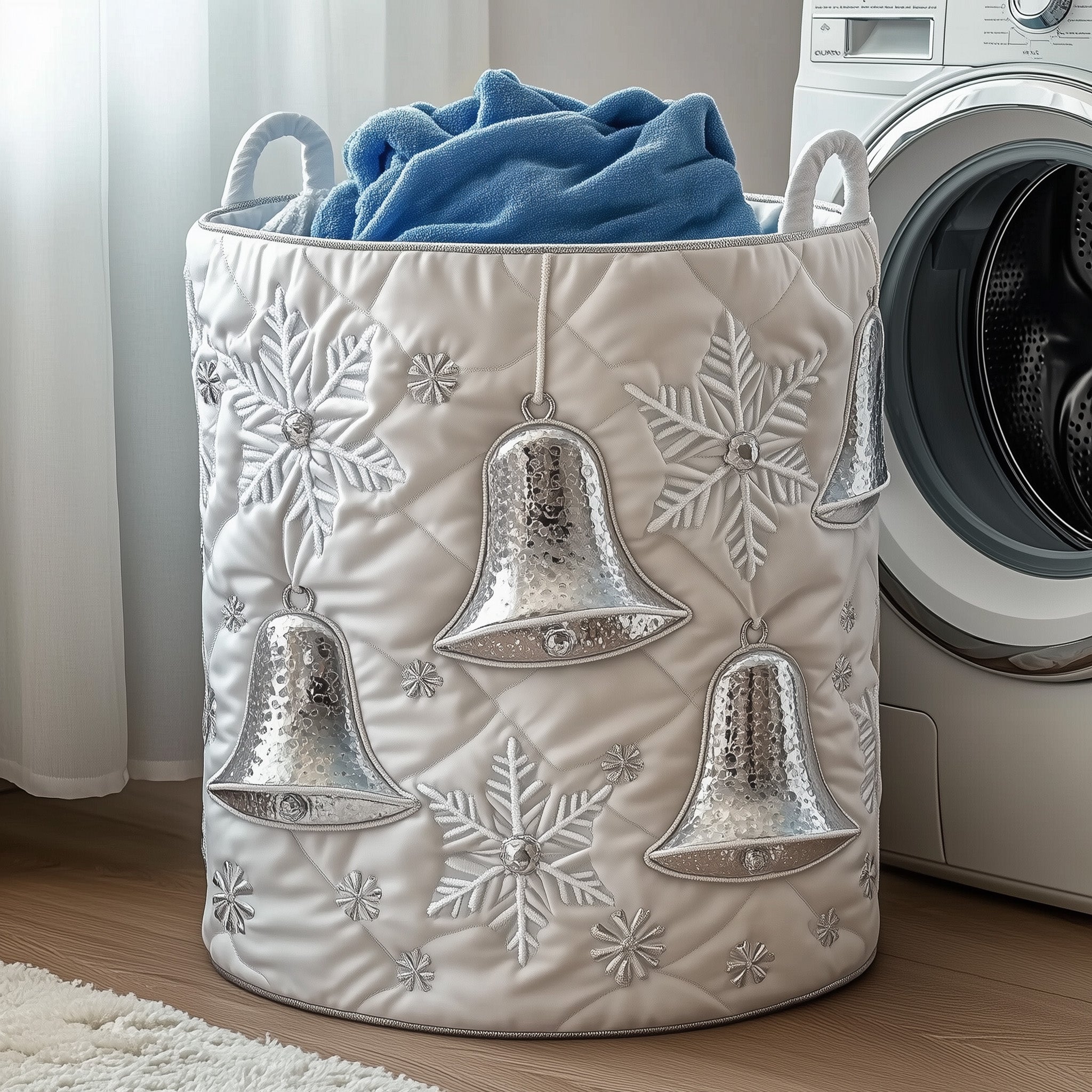 Festive Harmony Quilted Laundry Basket GFTOTP12002