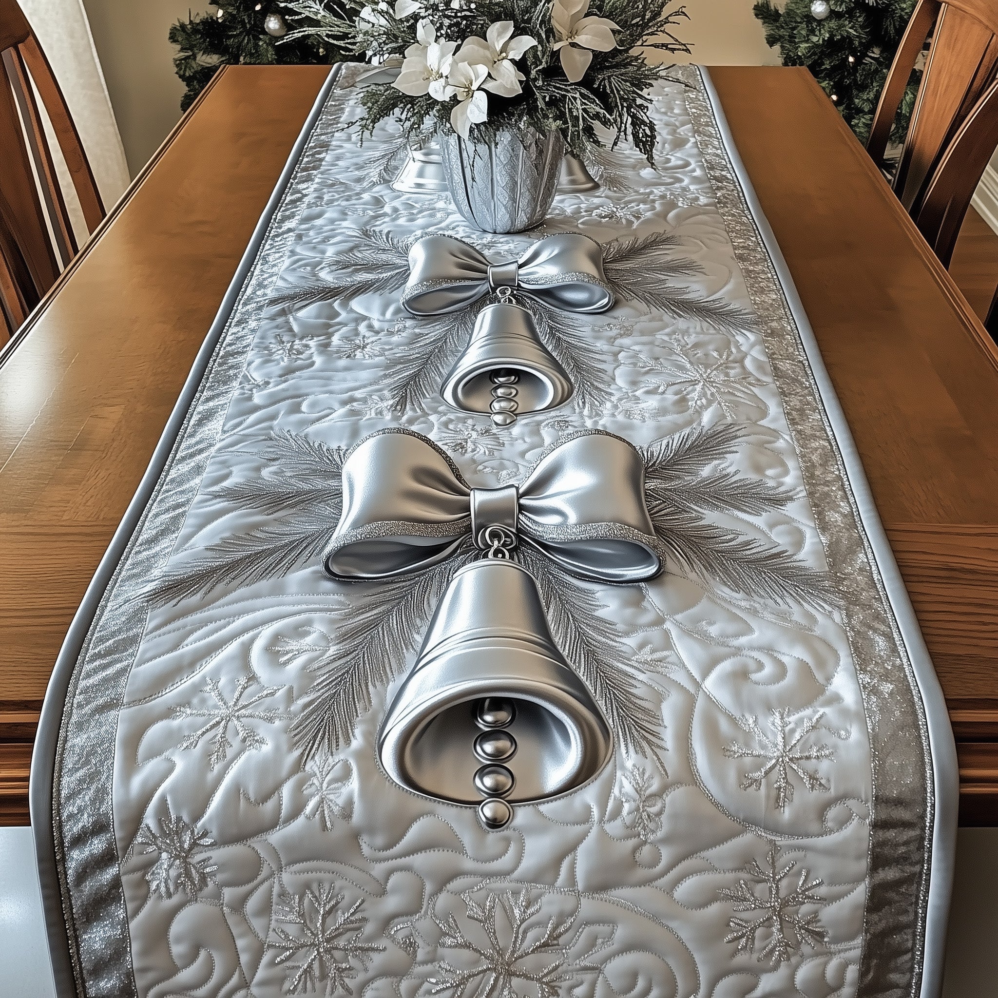 Yuletide Vibes Quilted Table Runner GFTOTP12322