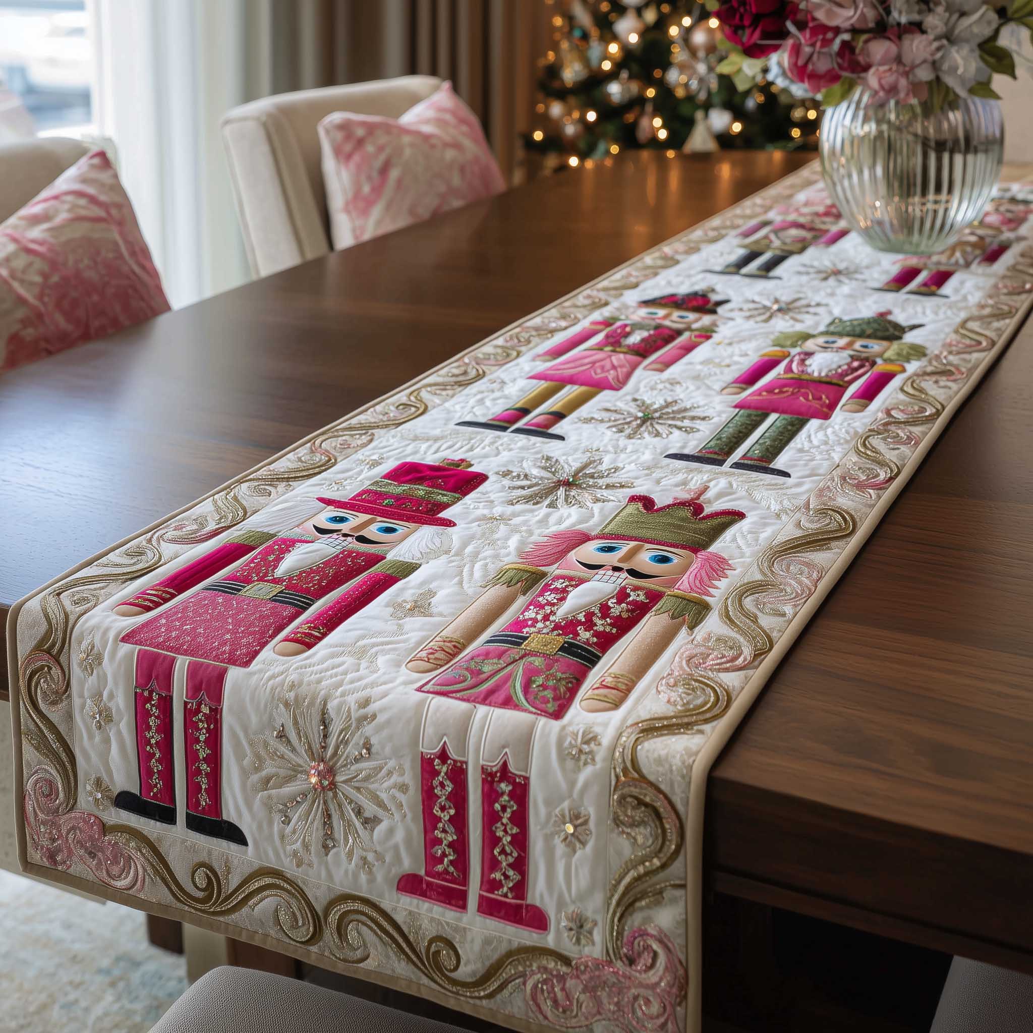 Nutcracker Quilted Table Runner GFTOTP13725