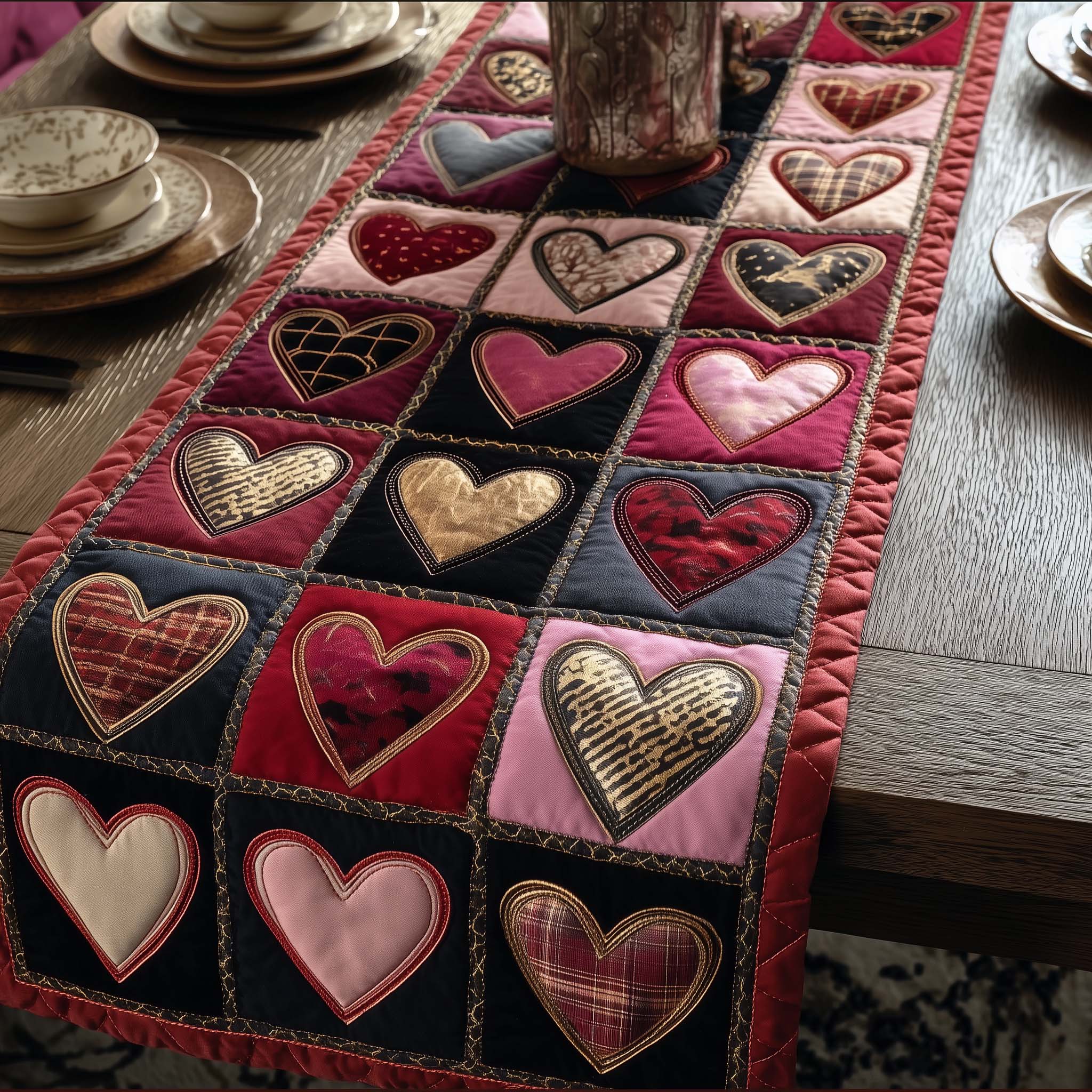 Sweet Keepsake Quilted Table Runner GFTOTP16032