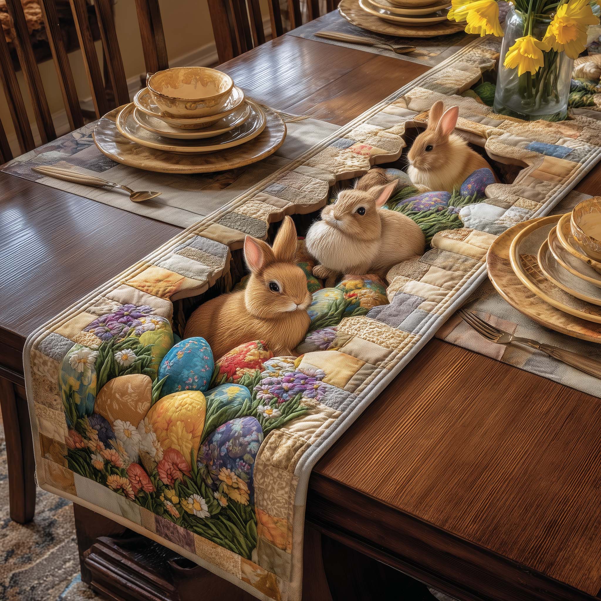 Easter Workshop Quilted Table Runner GFTOTP16815
