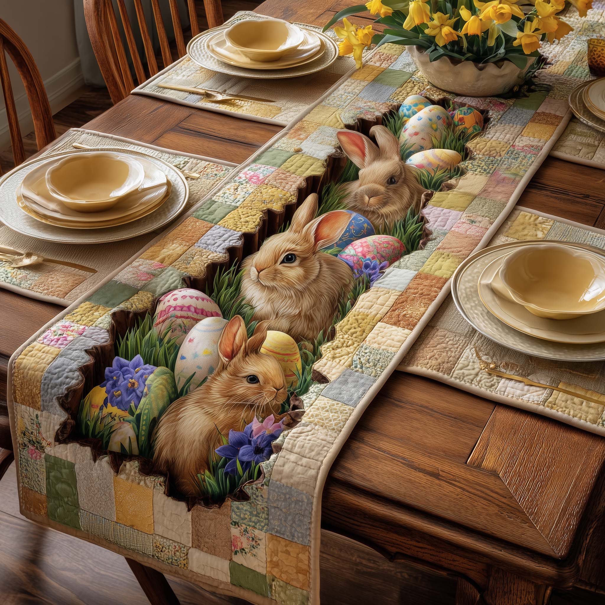 Easter Workshop Quilted Table Runner GFTOTP16817
