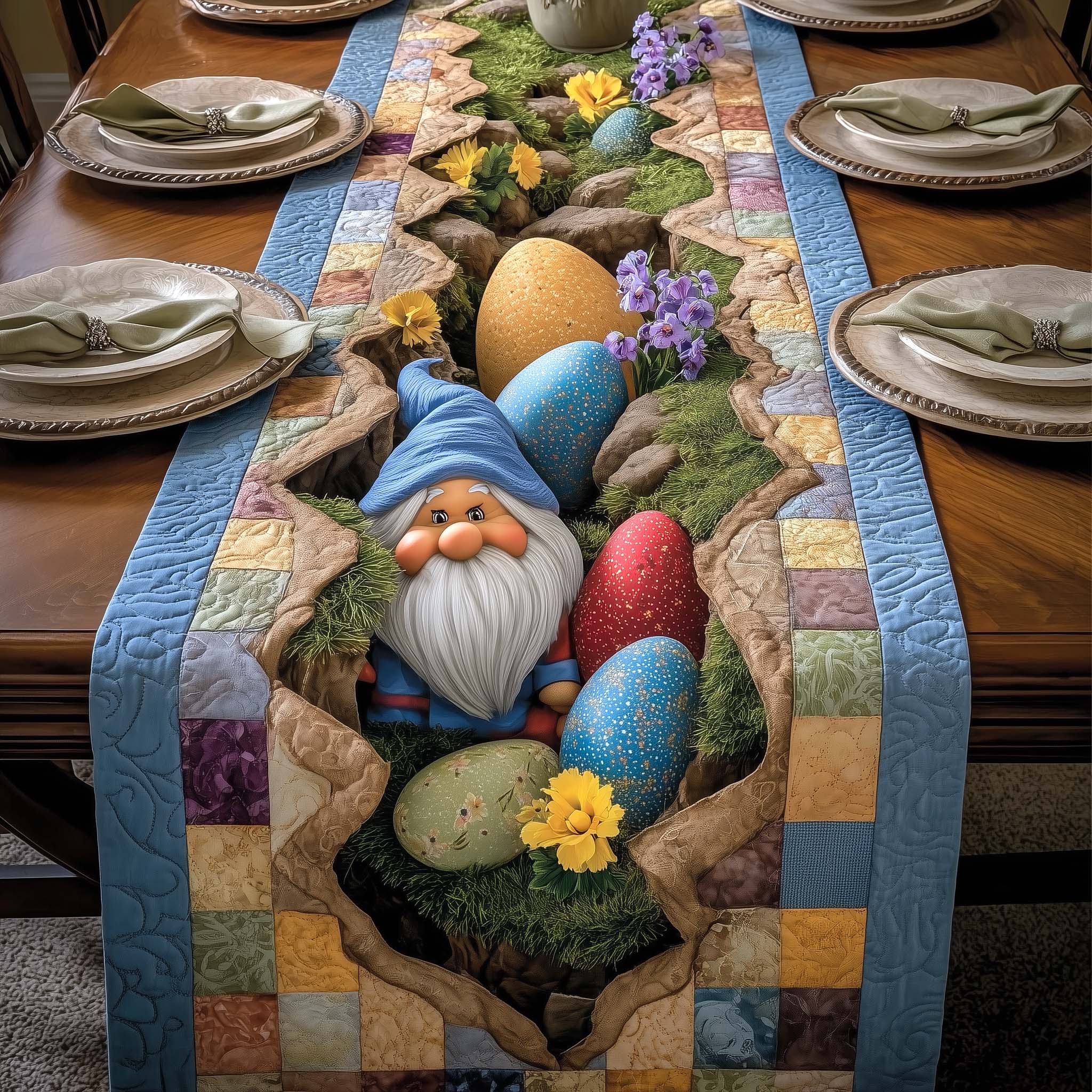 Easter Workshop Quilted Table Runner GFTOTP16819