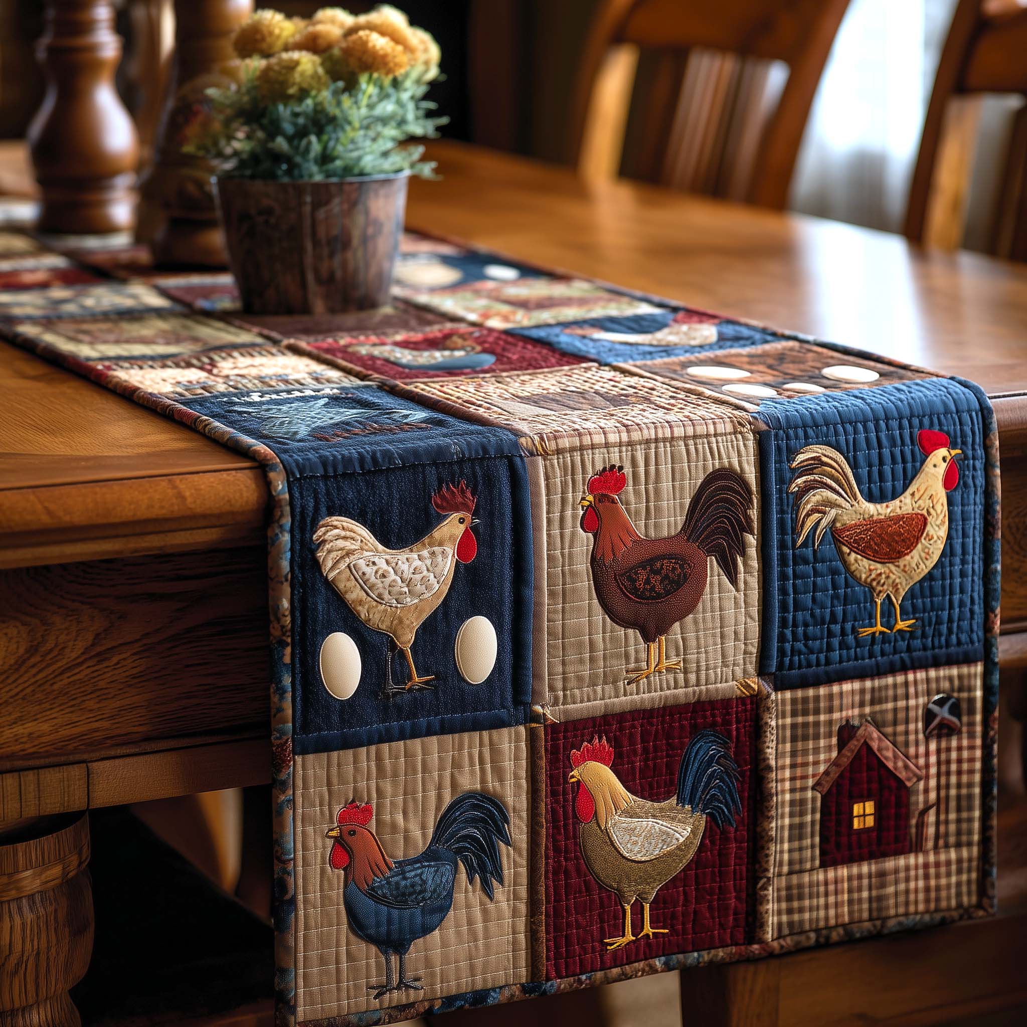 Coop Sweeties Quilted Table Runner GFTOTP17018