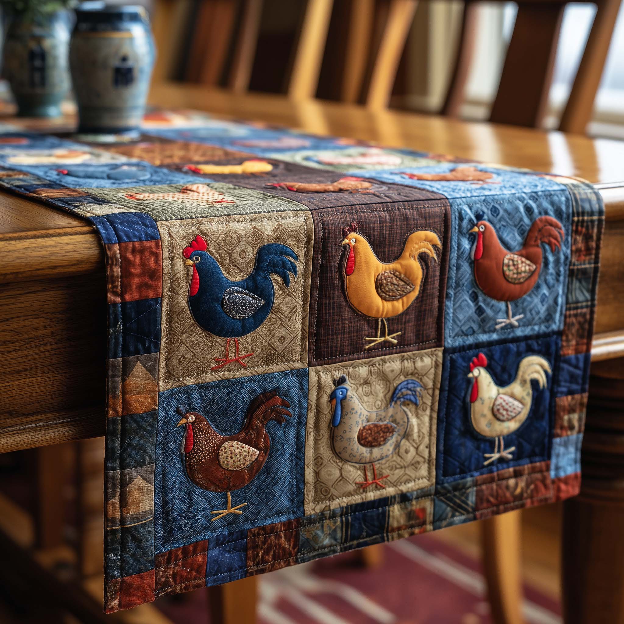 Coop Sweeties Quilted Table Runner GFTOTP17020