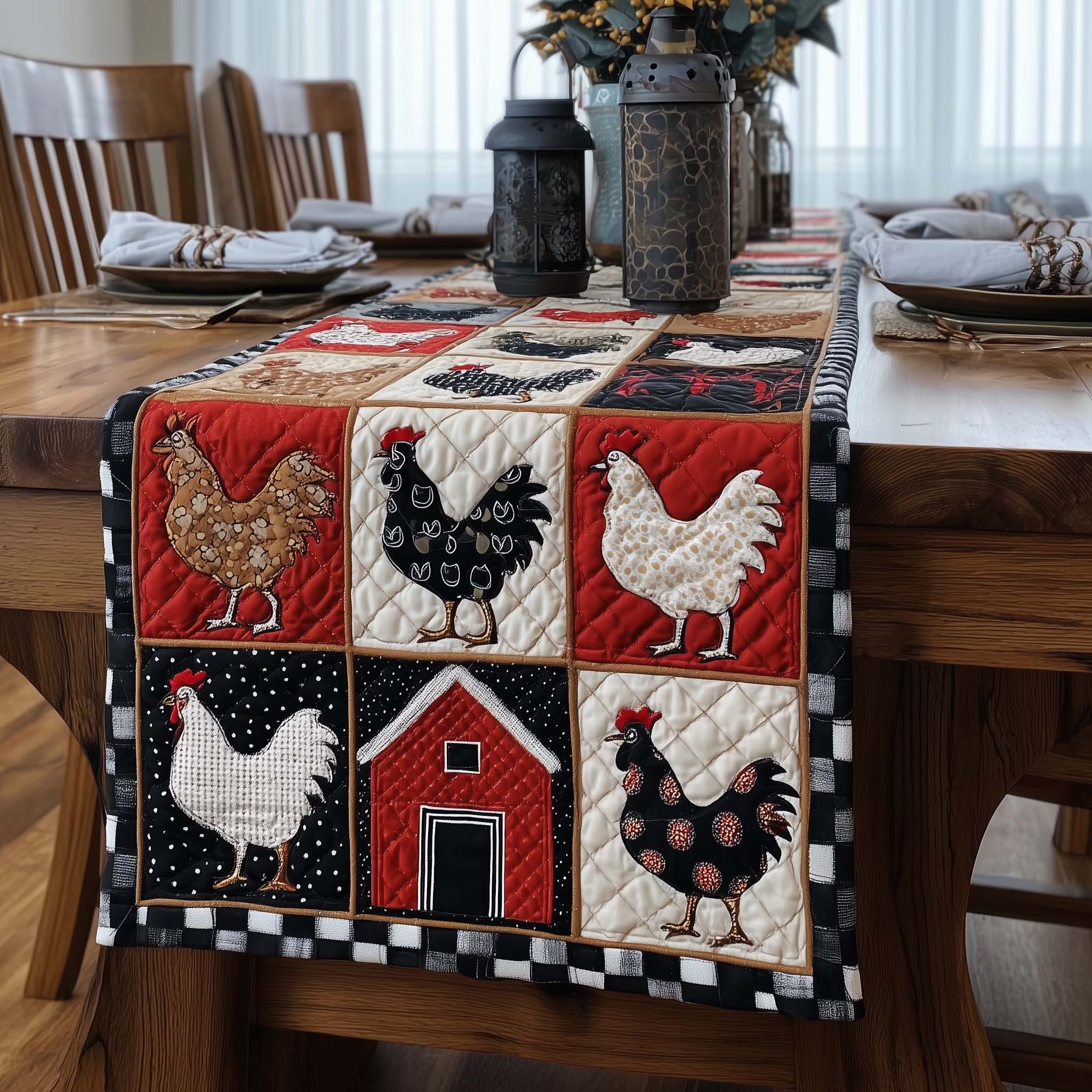 Coop Sweeties Quilted Table Runner GFTOTP17021
