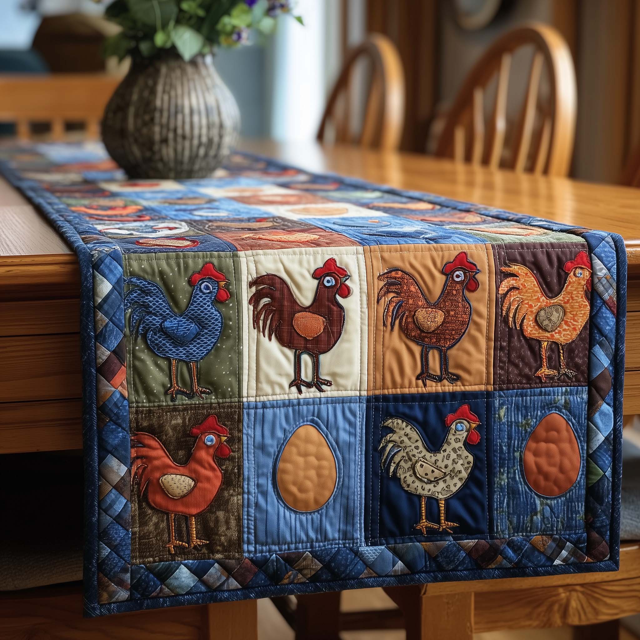 Coop Sweeties Quilted Table Runner GFTOTP17023