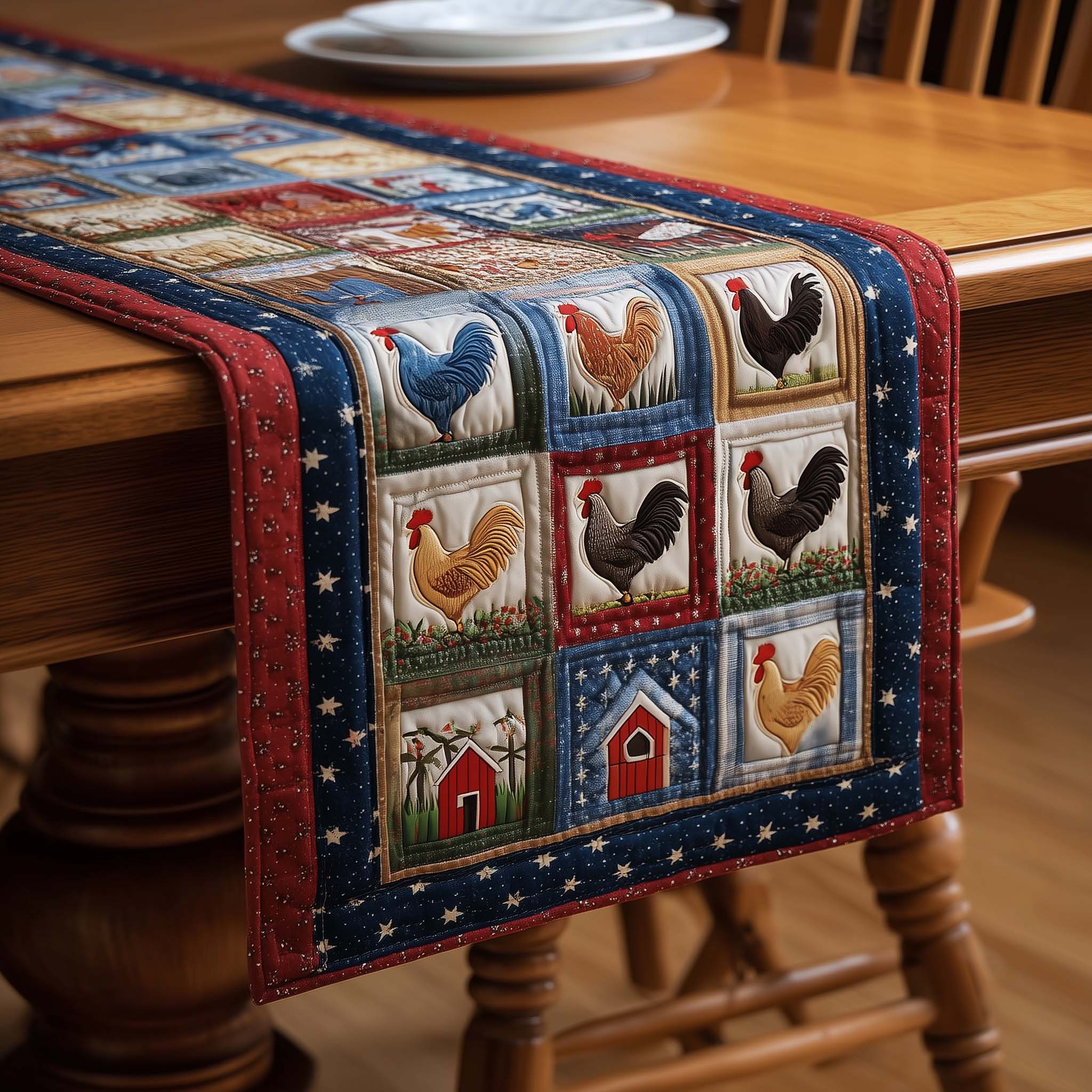 Coop Sweeties Quilted Table Runner GFTOTP17024