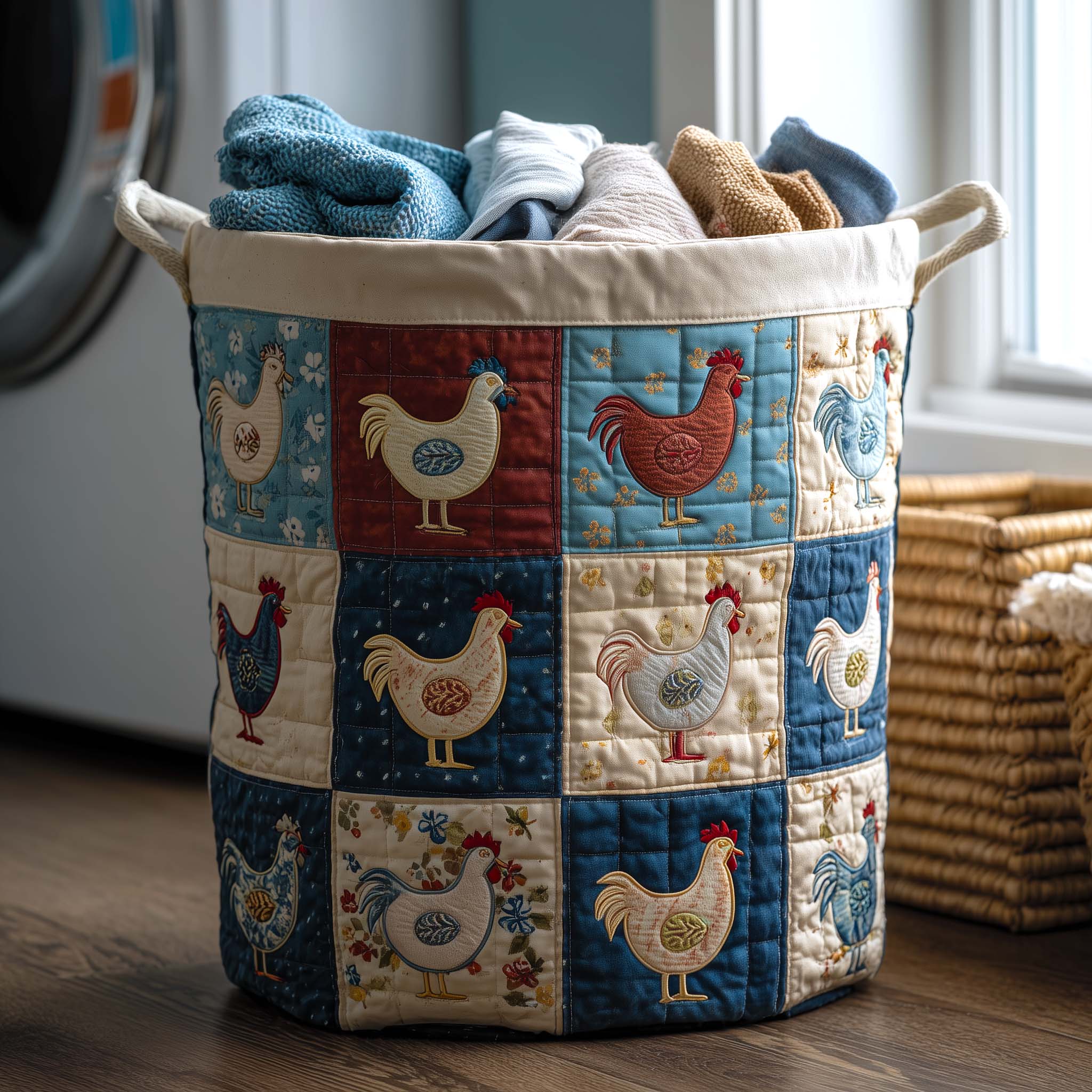 Coop Sweeties Quilted Laundry Basket GFTOTP17051