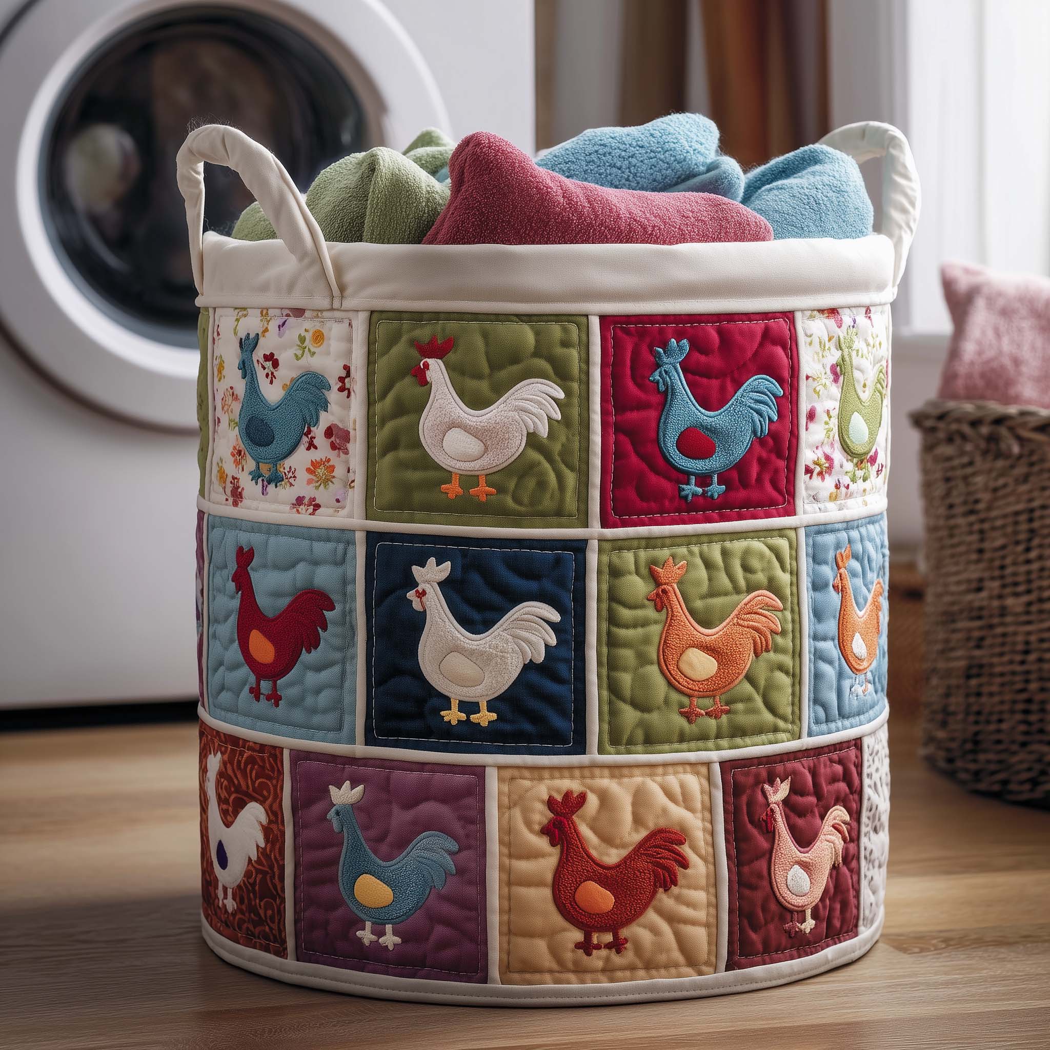 Coop Sweeties Quilted Laundry Basket GFTOTP17052