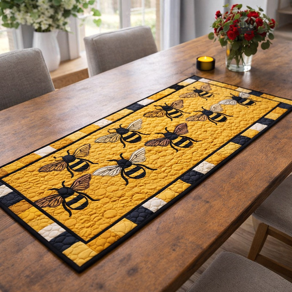 Honey Buzz Quilted Table Runner GFTOTP17499