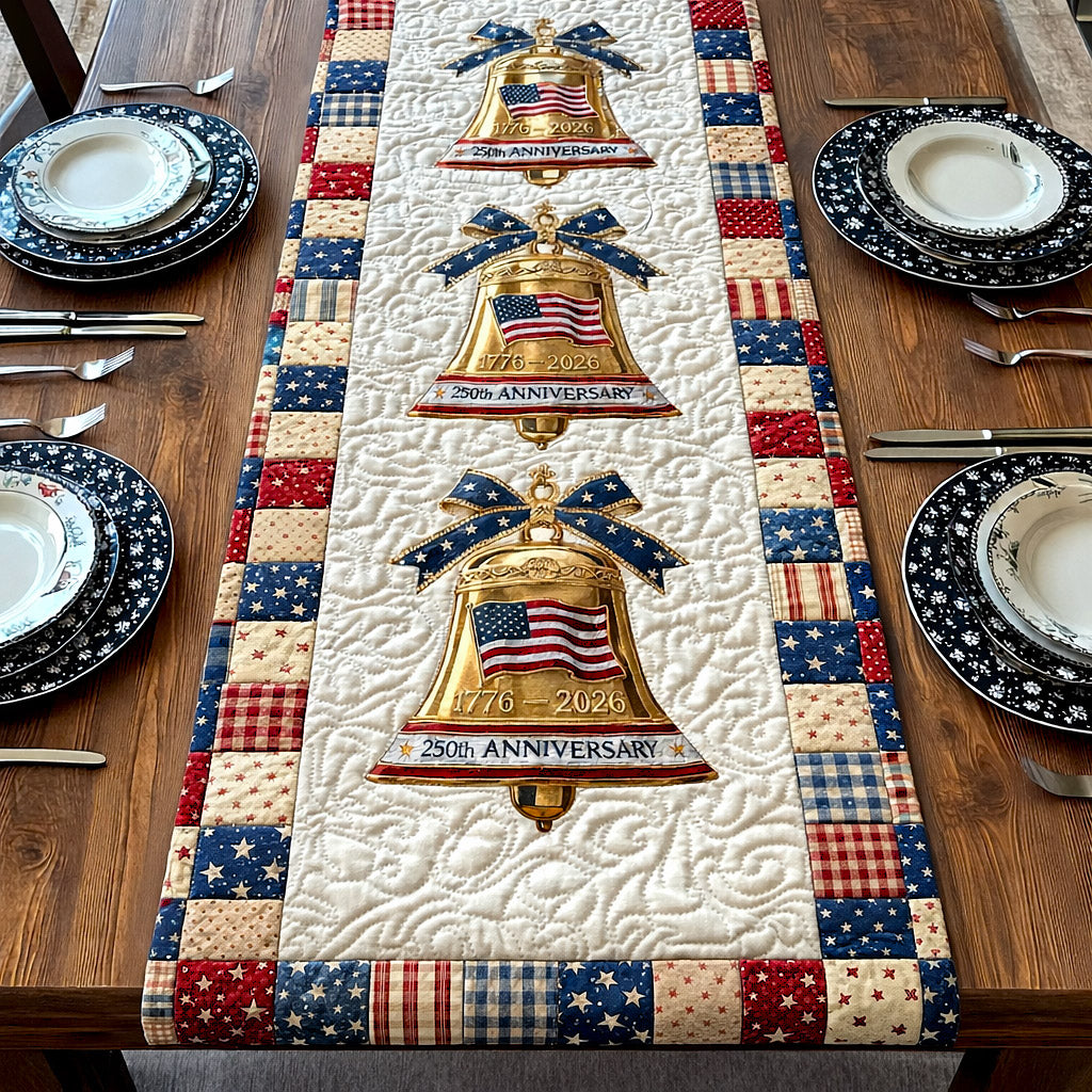 Patriotic Legacy Quilted Table Runner GFTOTP17636