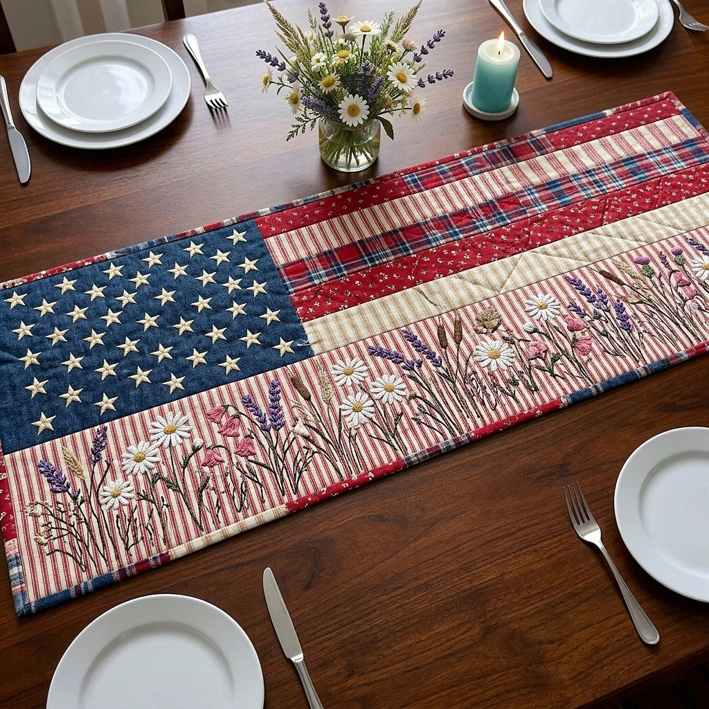 Heritage Patch Quilted Table Runner GFTOTP18072