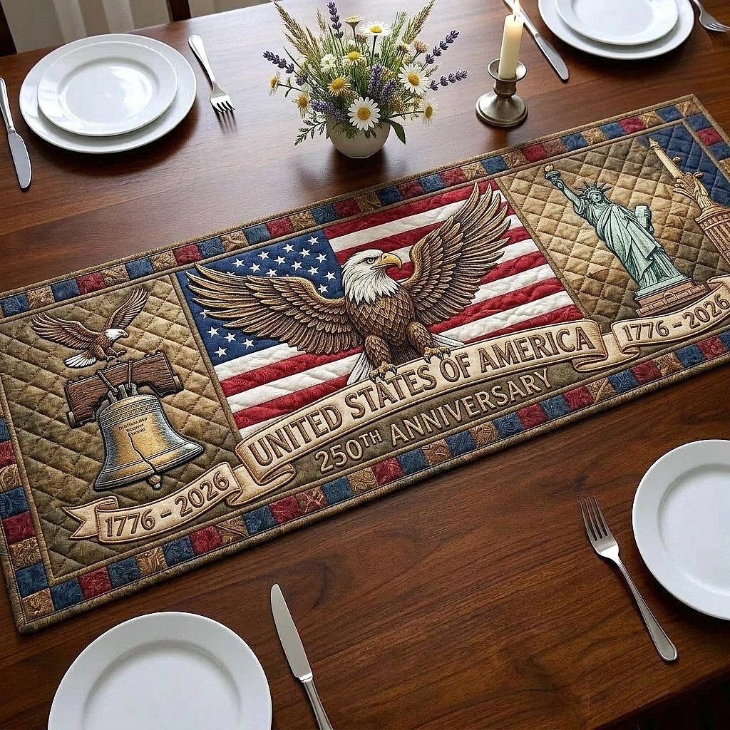 Heritage Patch Quilted Table Runner GFTOTP18074