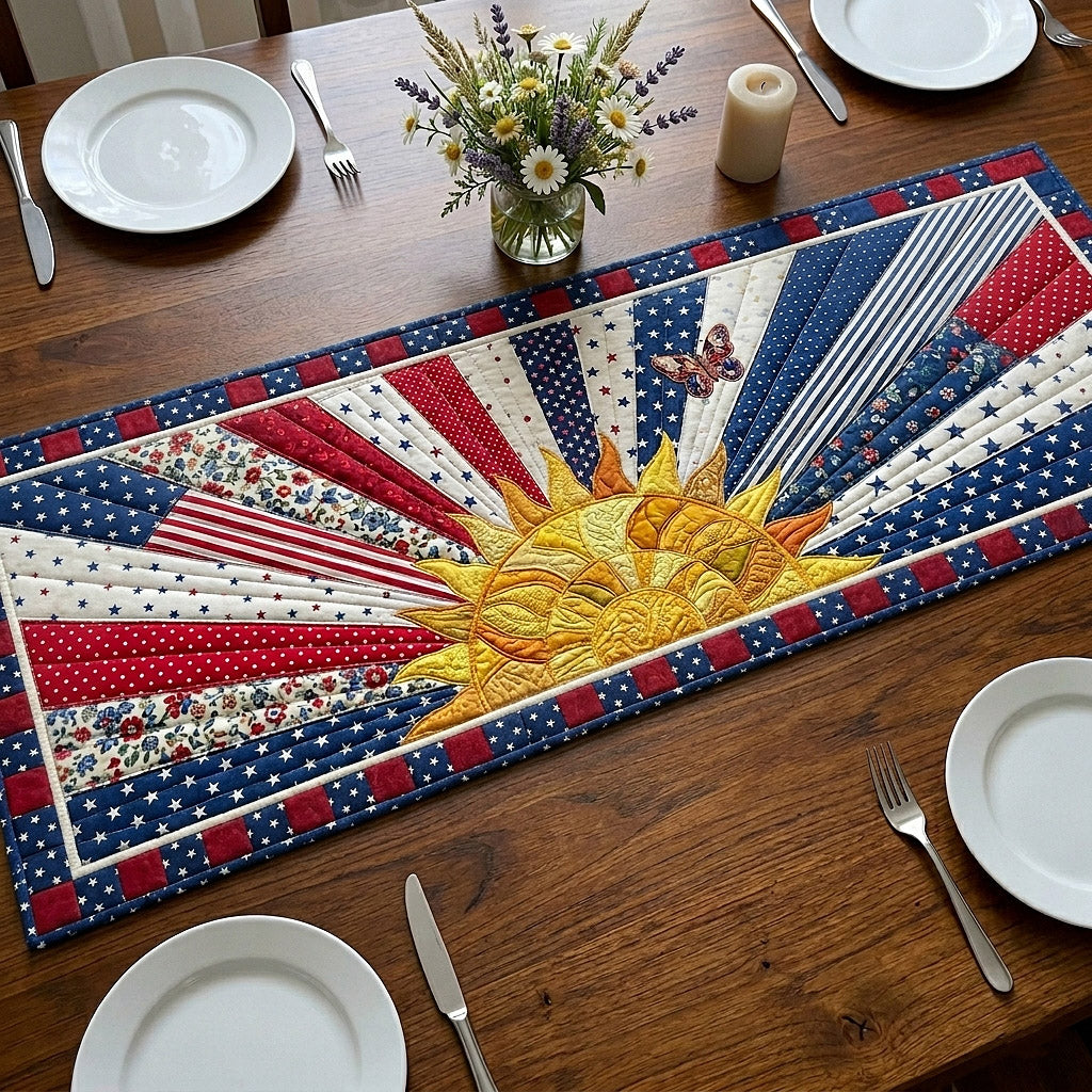 Heritage Patch Quilted Table Runner GFTOTP18078