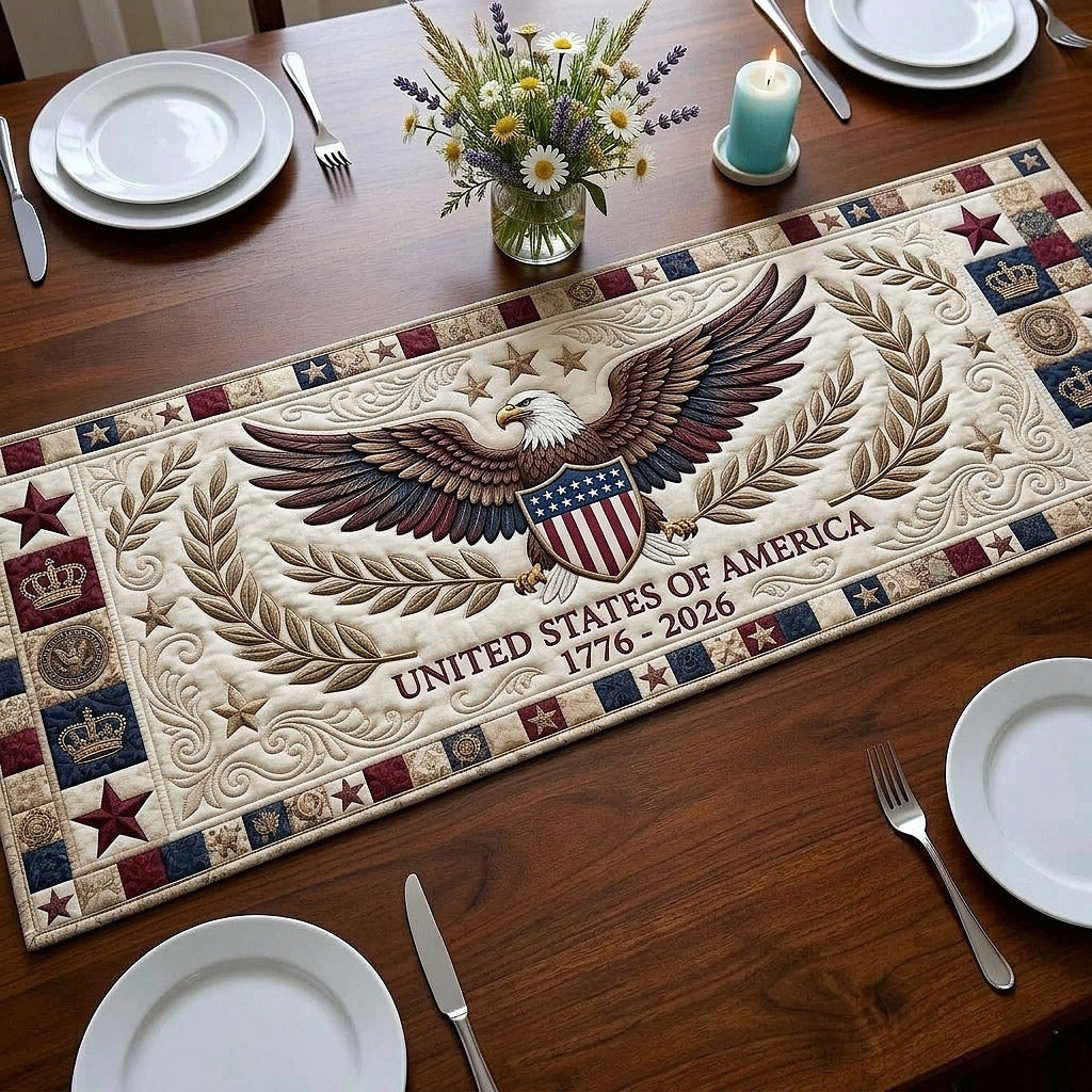 Heritage Patch Quilted Table Runner GFTOTP18079