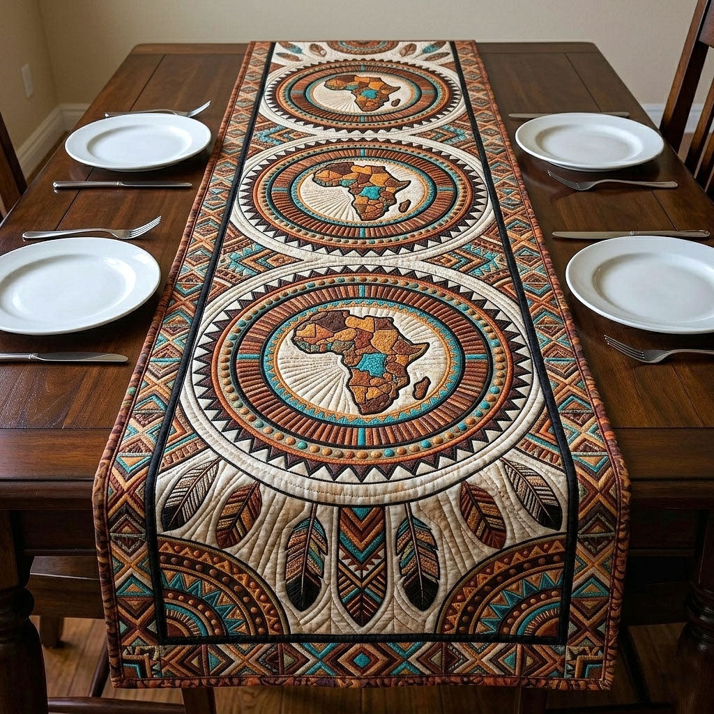 Africa Legacy Quilted Table Runner GFTOTP18156