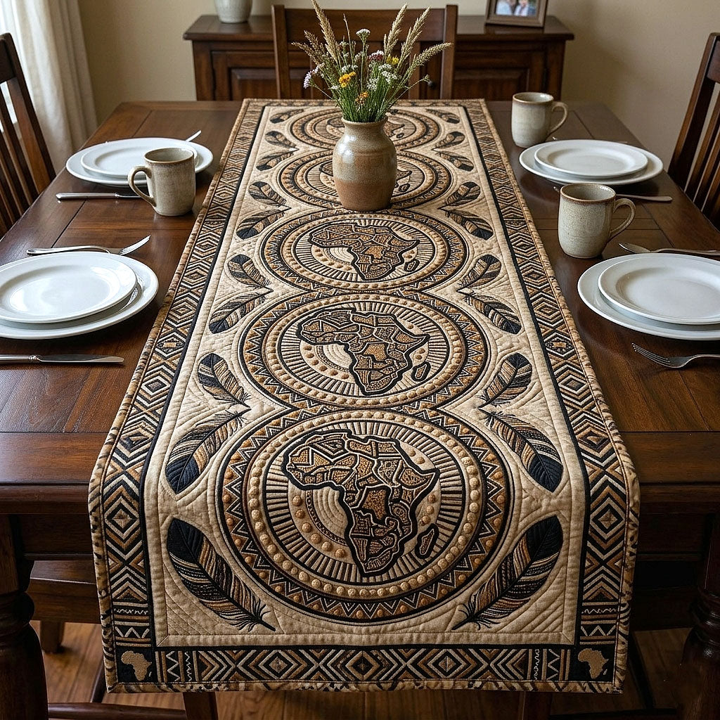 Africa Legacy Quilted Table Runner GFTOTP18157