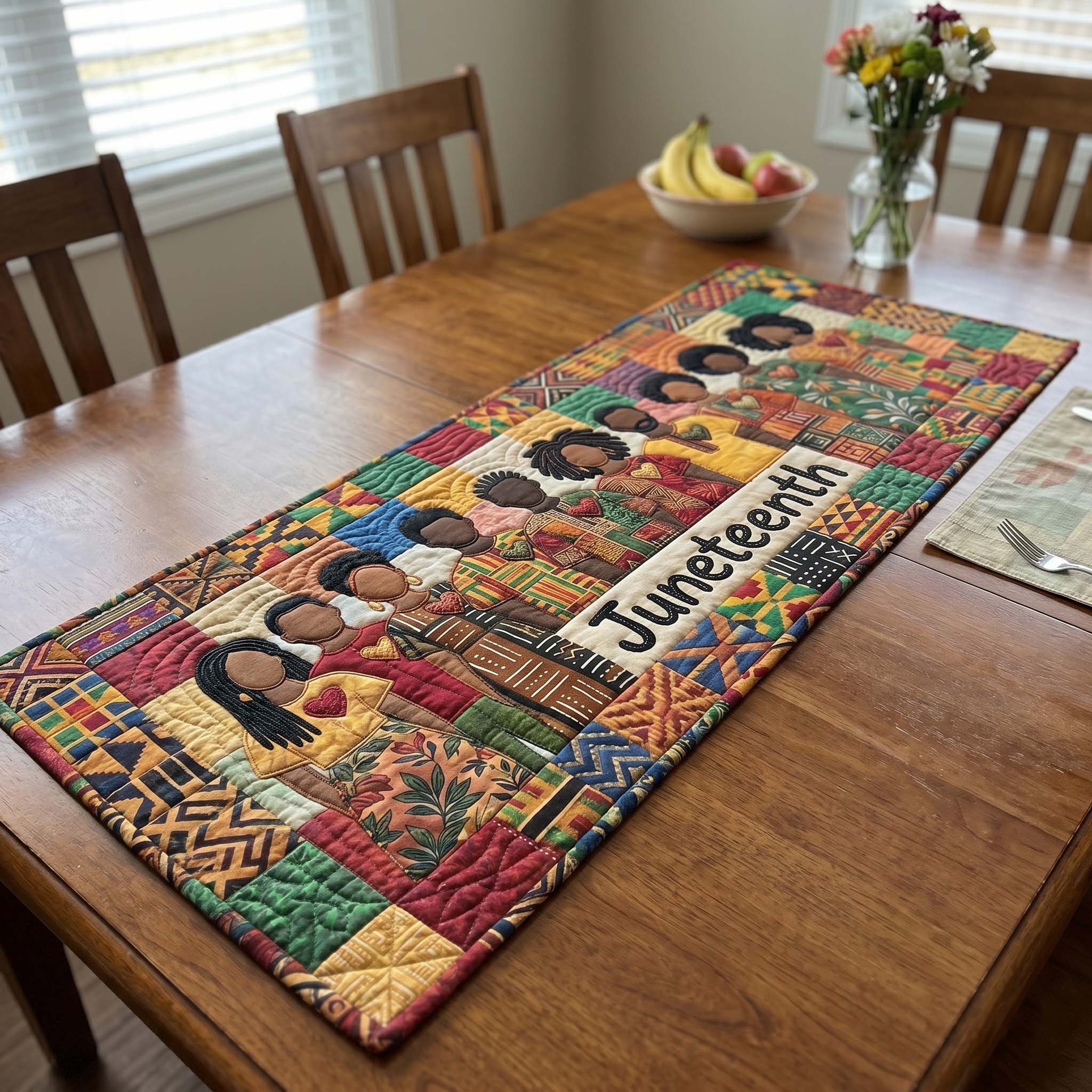 Melanin Legacy Quilted Table Runner GFTOTP18241