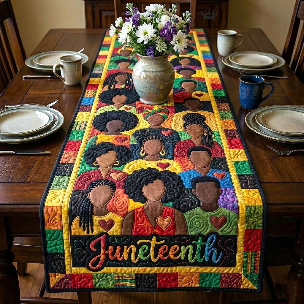 Melanin Legacy Quilted Table Runner GFTOTP18394