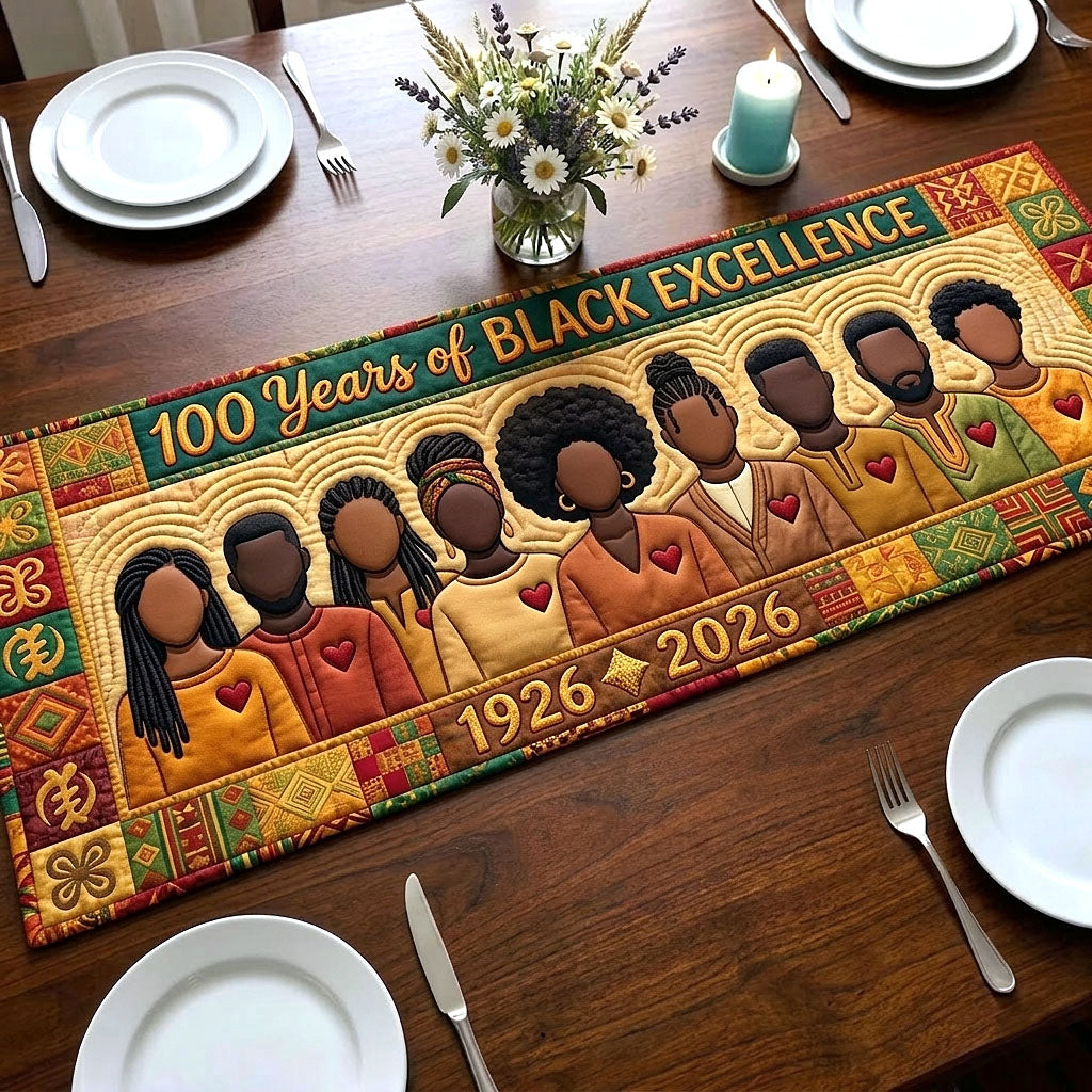 Melanin Legacy Quilted Table Runner GFTOTP18460